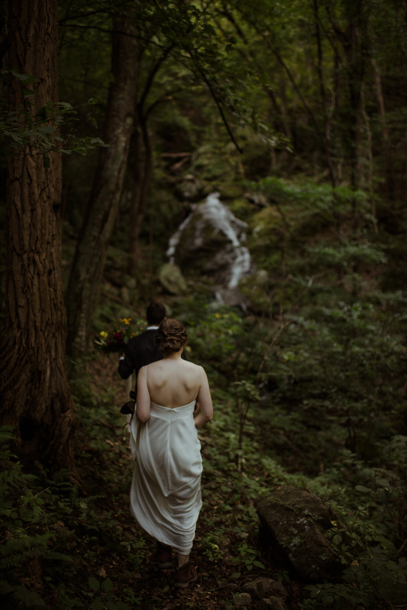 Shenandoah National Park Elopement - Cabin Wedding in Virginia - Blue Ridge Mountain Elopement - White Sails Creative - Adventure Wedding Photography - Waterfall Elopement_26.jpg