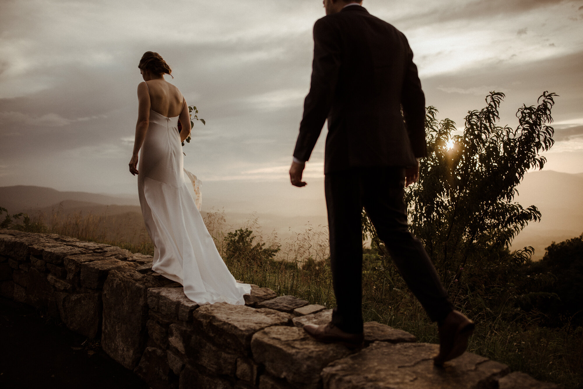 Shenandoah National Park Elopement - Cabin Wedding in Virginia - Blue Ridge Mountain Elopement - White Sails Creative - Adventure Wedding Photography - Waterfall Elopement_54.jpg