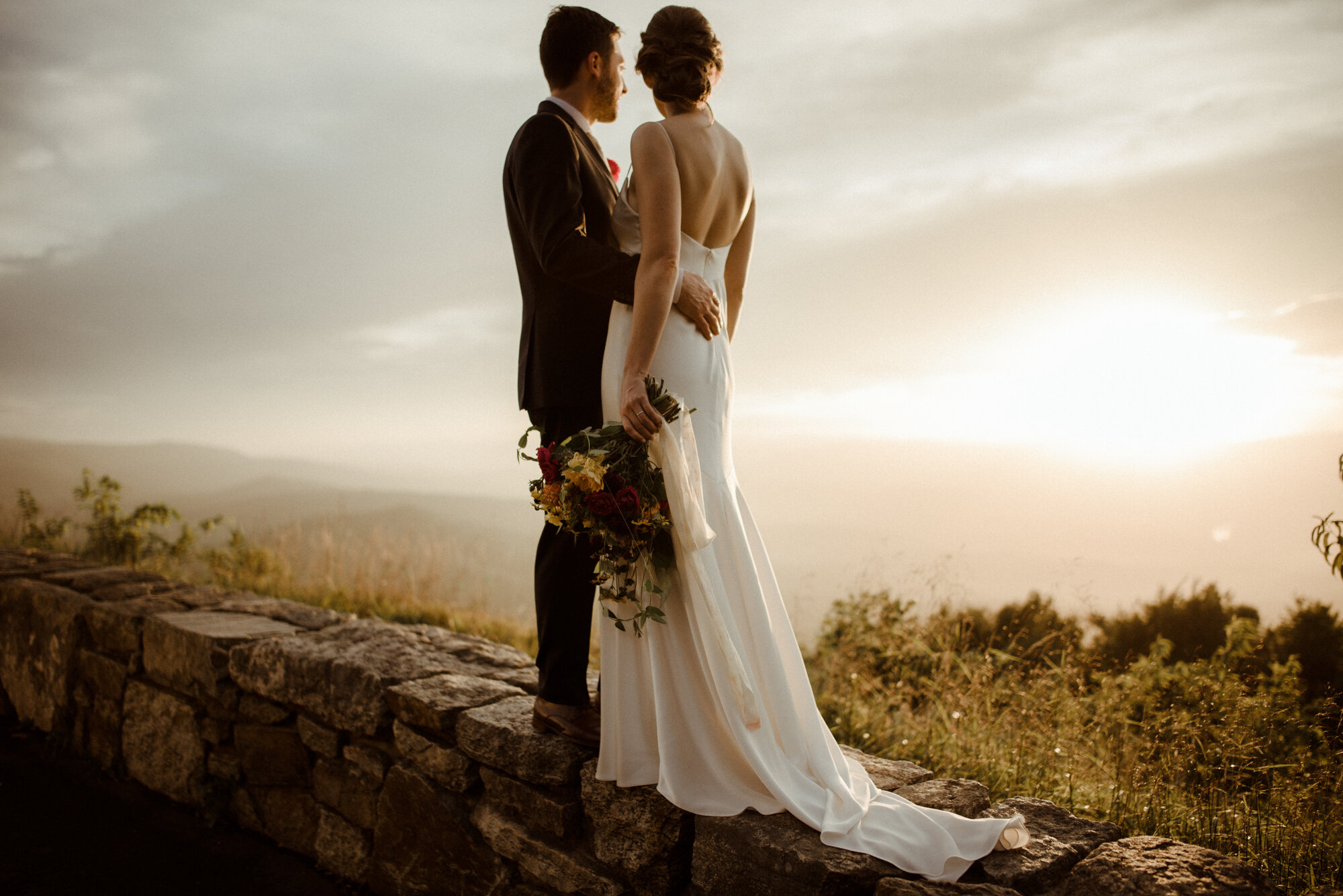 Shenandoah National Park Elopement - Cabin Wedding in Virginia - Blue Ridge Mountain Elopement - White Sails Creative - Adventure Wedding Photography - Waterfall Elopement_61.jpg