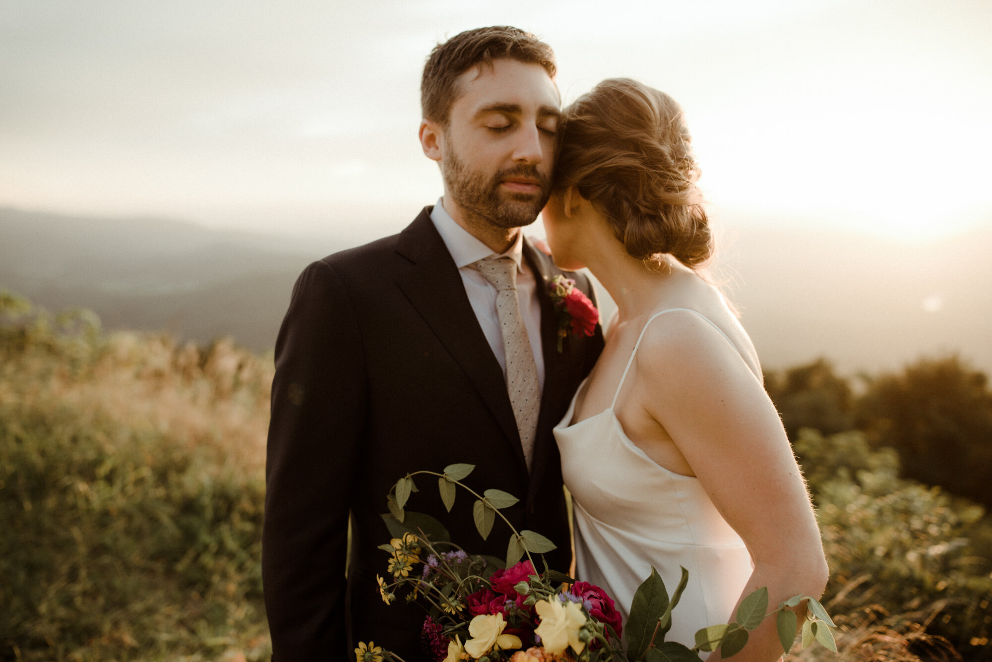 Shenandoah National Park Elopement - Cabin Wedding in Virginia - Blue Ridge Mountain Elopement - White Sails Creative - Adventure Wedding Photography - Waterfall Elopement_74.jpg