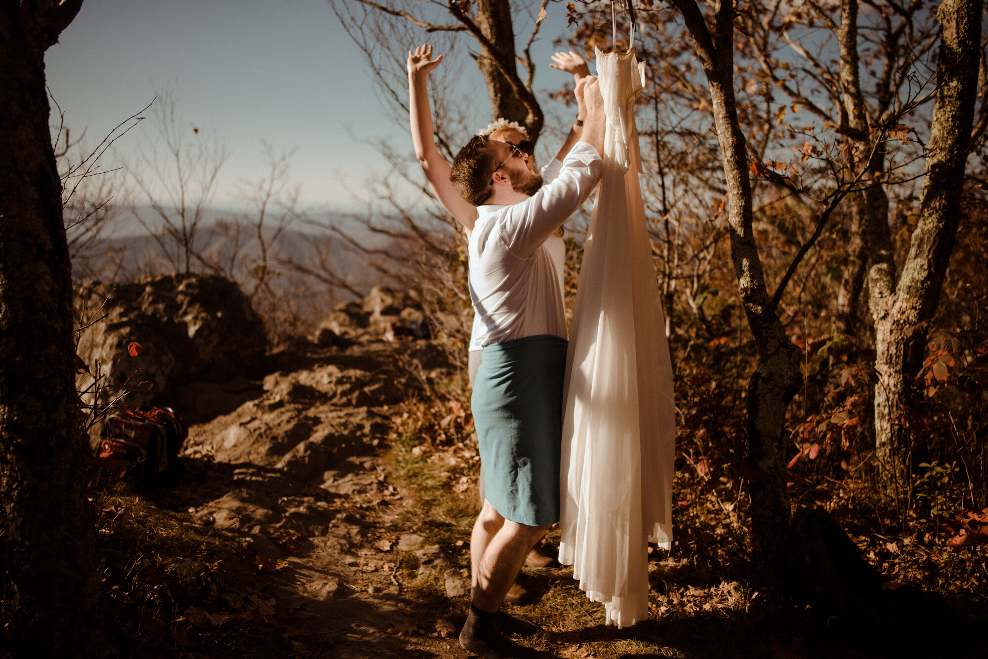 Emily and Ryan - Mountain Top Elopement - Shenandoah National Park - Blue Ridge Mountains Couple Photo Shoot in the Fall - White Sails Creative_9.jpg