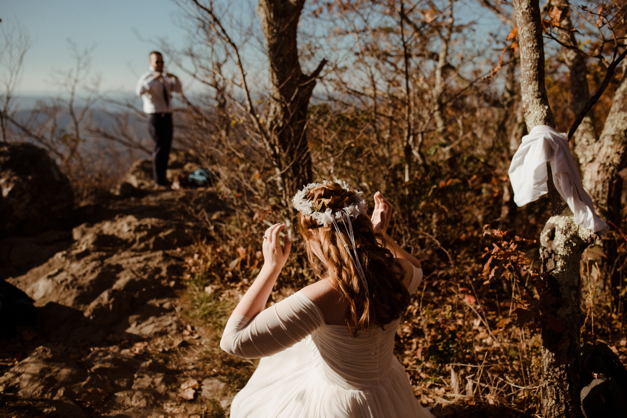 Emily and Ryan - Mountain Top Elopement - Shenandoah National Park - Blue Ridge Mountains Couple Photo Shoot in the Fall - White Sails Creative_13.jpg