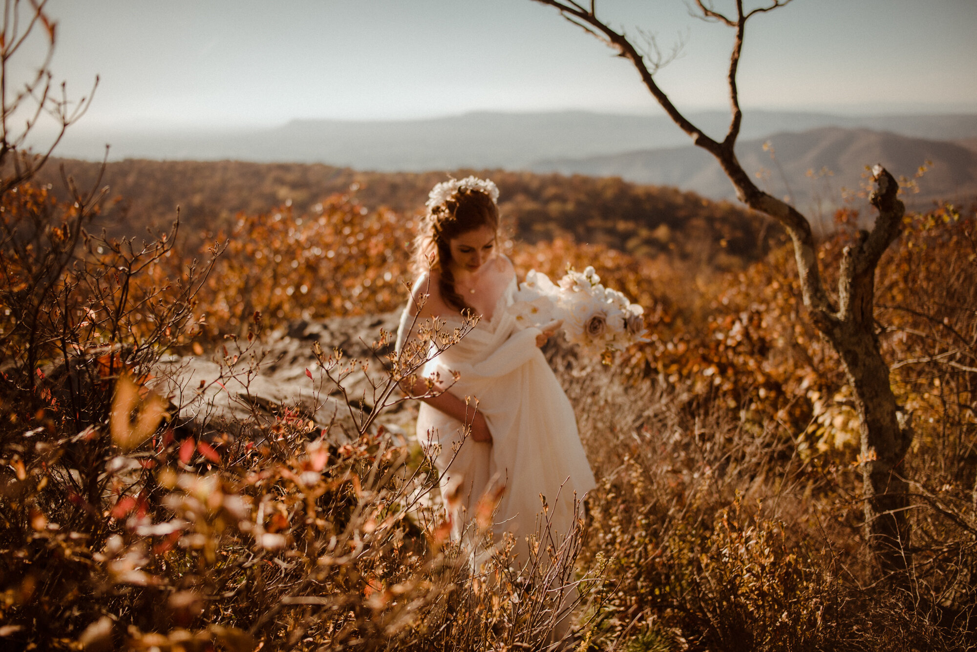 Emily and Ryan - Mountain Top Elopement - Shenandoah National Park - Blue Ridge Mountains Couple Photo Shoot in the Fall - White Sails Creative_22.jpg