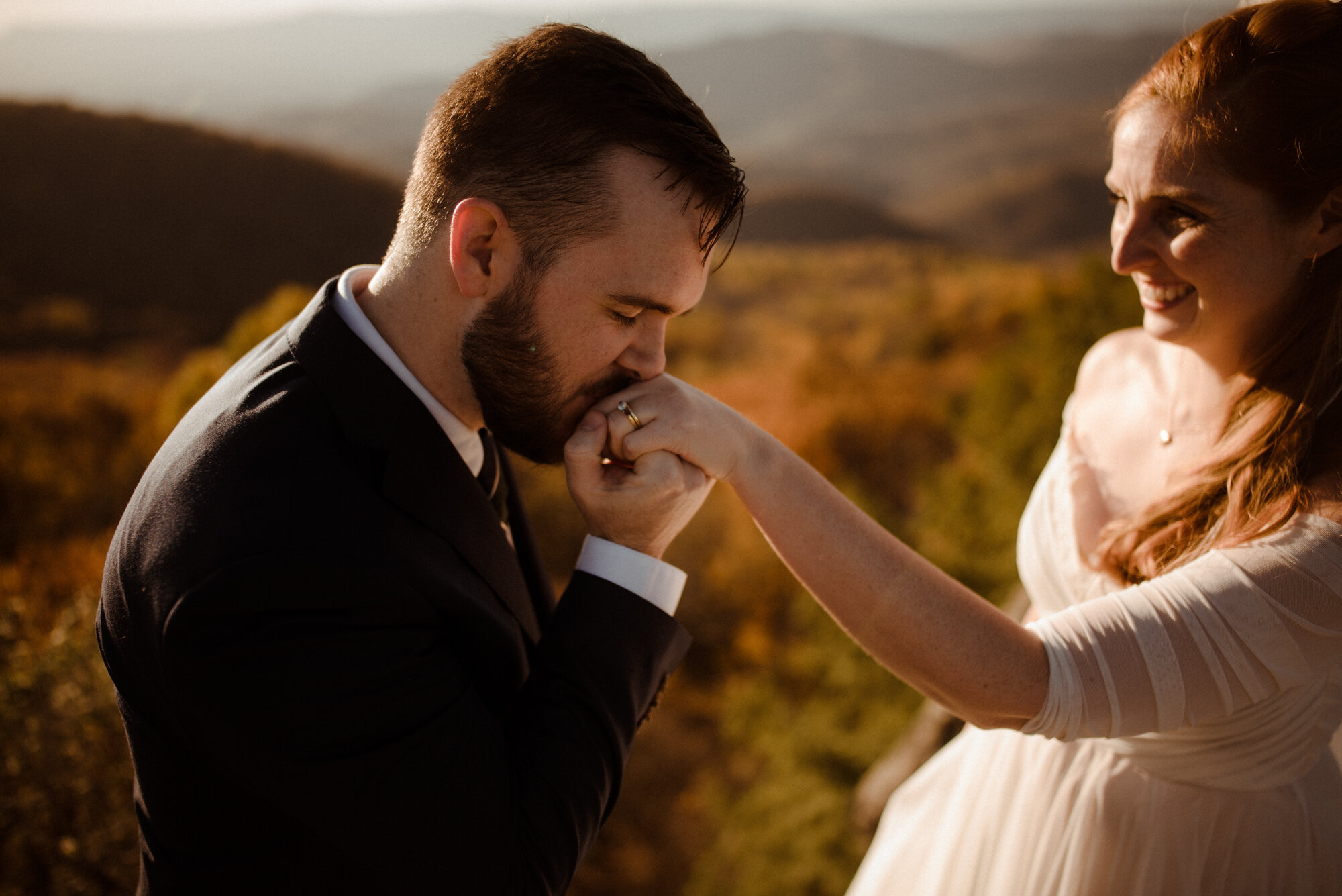 Emily and Ryan - Mountain Top Elopement - Shenandoah National Park - Blue Ridge Mountains Couple Photo Shoot in the Fall - White Sails Creative_38.jpg