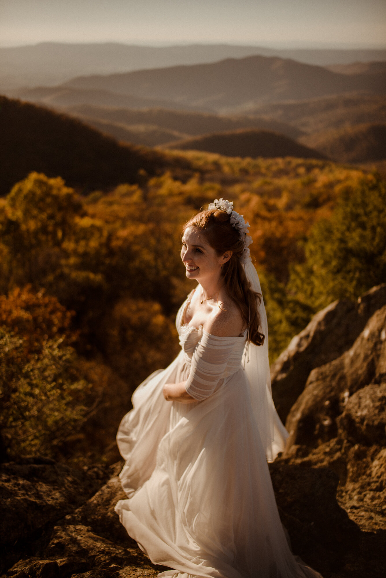 Emily and Ryan - Mountain Top Elopement - Shenandoah National Park - Blue Ridge Mountains Couple Photo Shoot in the Fall - White Sails Creative_42.jpg