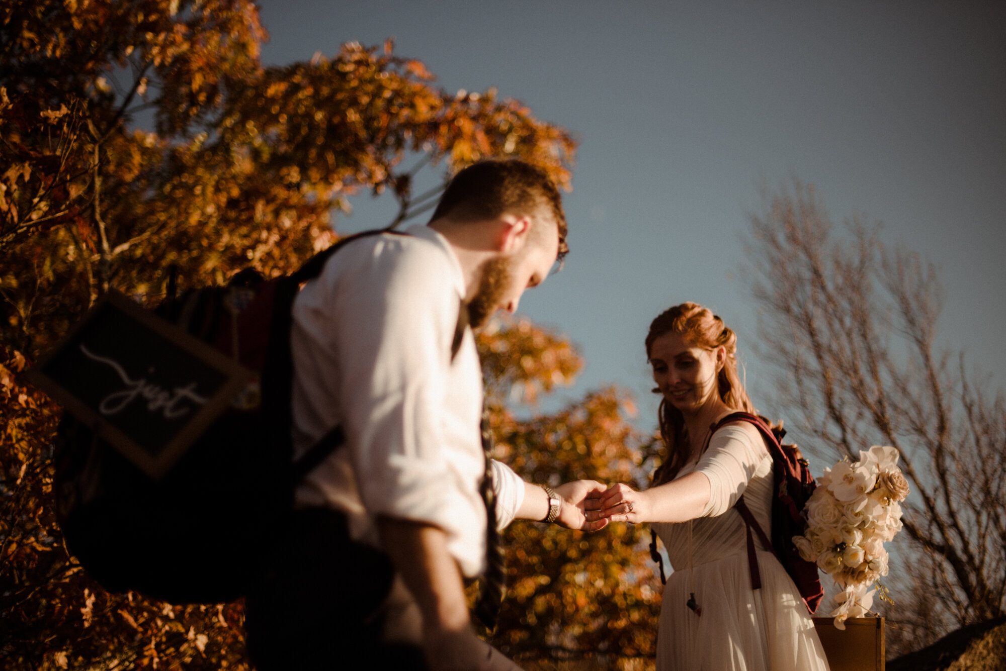 Emily and Ryan - Mountain Top Elopement - Shenandoah National Park - Blue Ridge Mountains Couple Photo Shoot in the Fall - White Sails Creative_52.jpg