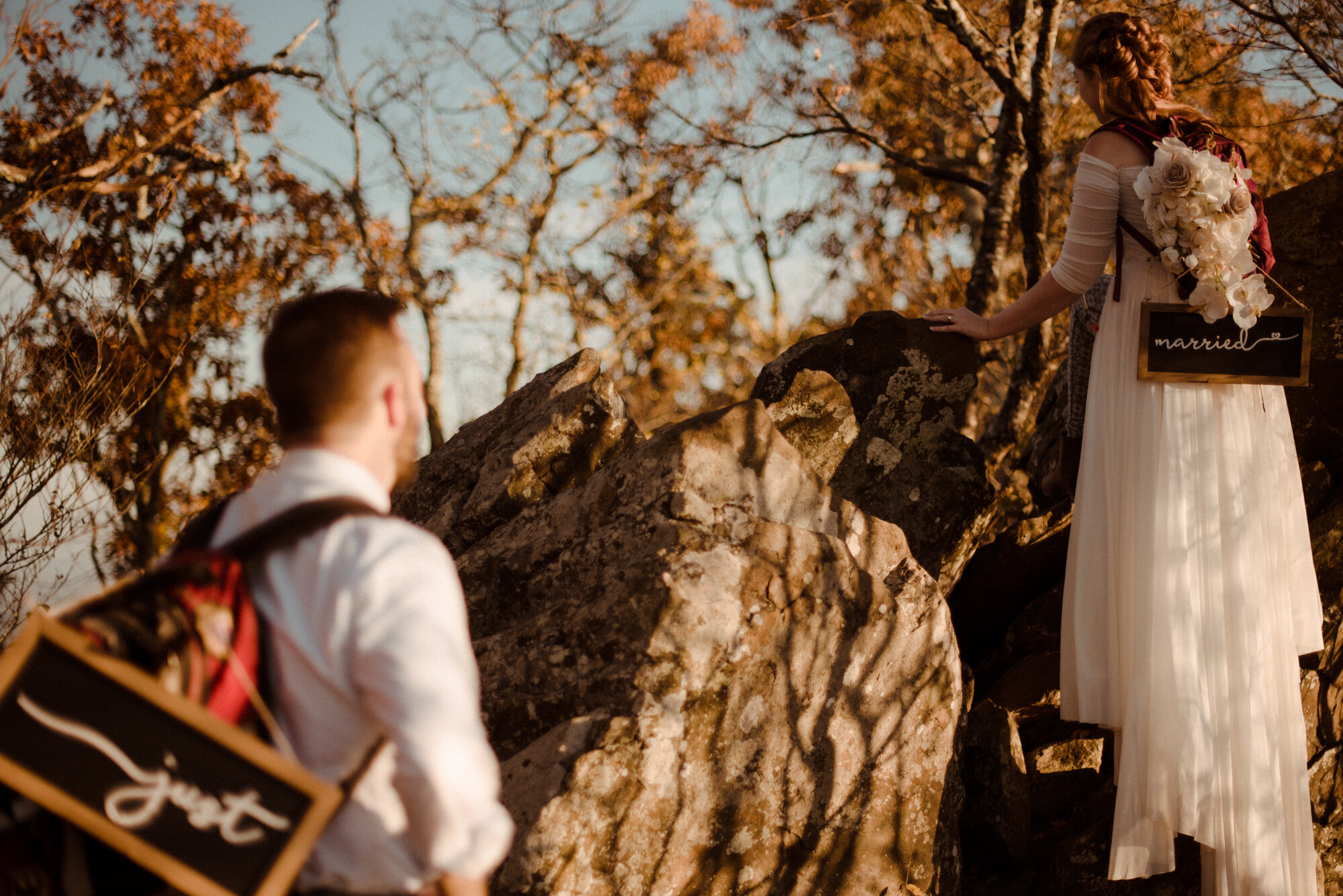 Emily and Ryan - Mountain Top Elopement - Shenandoah National Park - Blue Ridge Mountains Couple Photo Shoot in the Fall - White Sails Creative_55.jpg