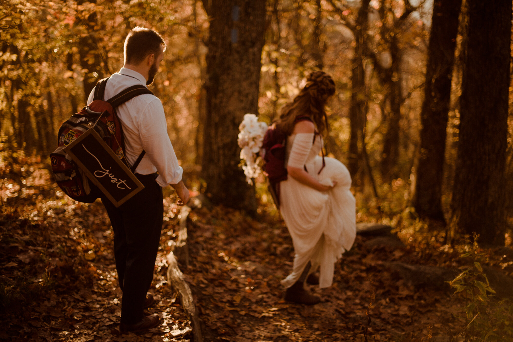 Emily and Ryan - Mountain Top Elopement - Shenandoah National Park - Blue Ridge Mountains Couple Photo Shoot in the Fall - White Sails Creative_57.jpg