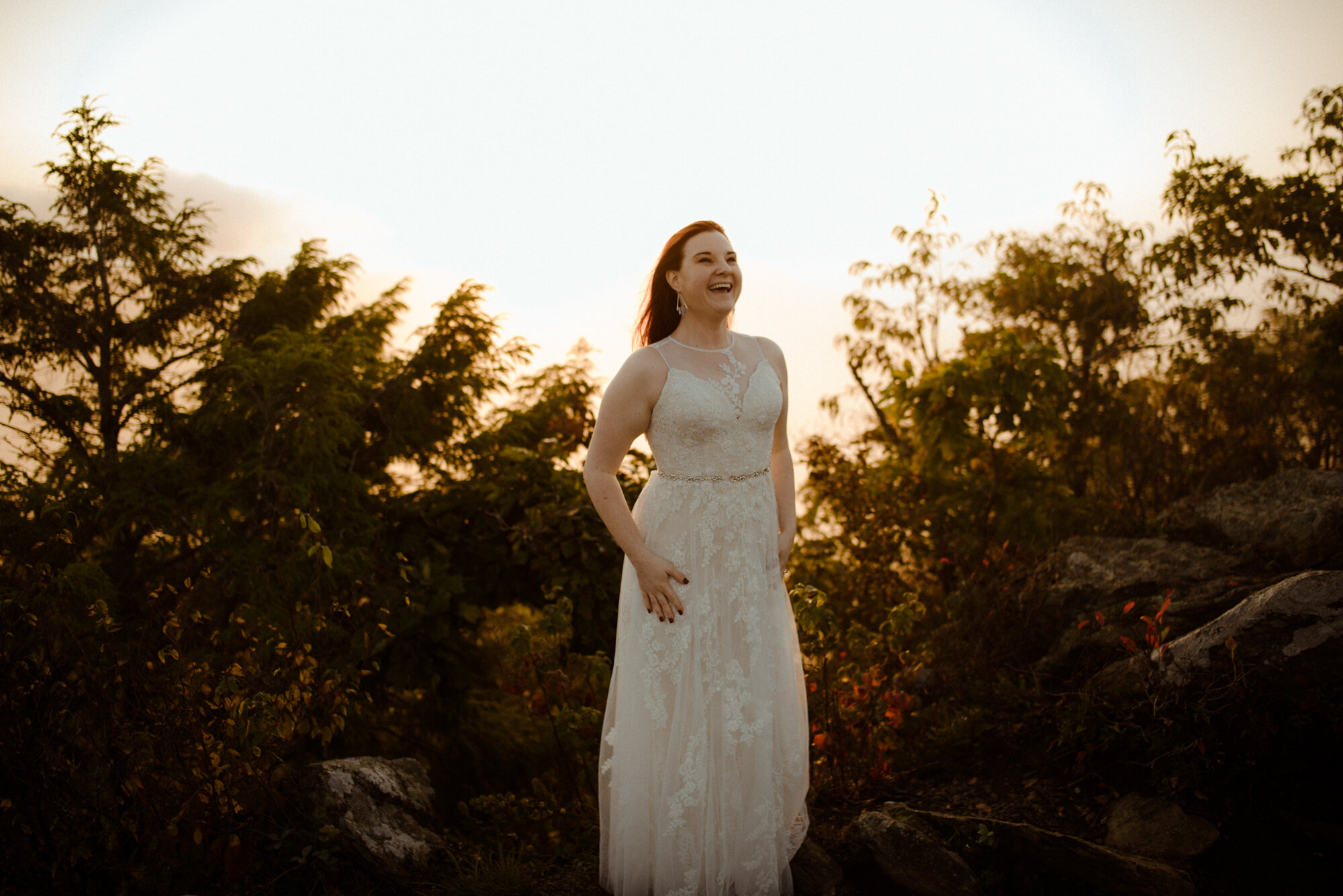 Sunrise hiking elopement - Foggy hiking elopement - virginia waterfall elopement - shenandoah national park elopement - white sails creative_42.jpg