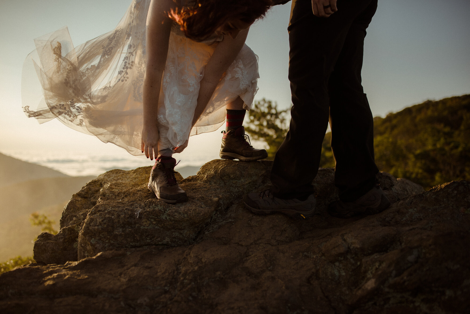 Sunrise hiking elopement - Foggy hiking elopement - virginia waterfall elopement - shenandoah national park elopement - white sails creative_65.jpg