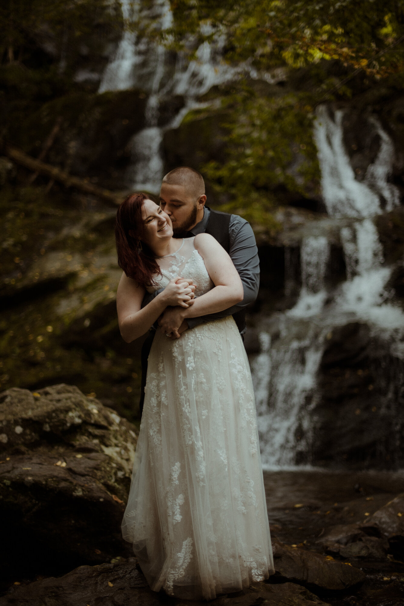 Sunrise hiking elopement - Foggy hiking elopement - virginia waterfall elopement - shenandoah national park elopement - white sails creative_110.jpg