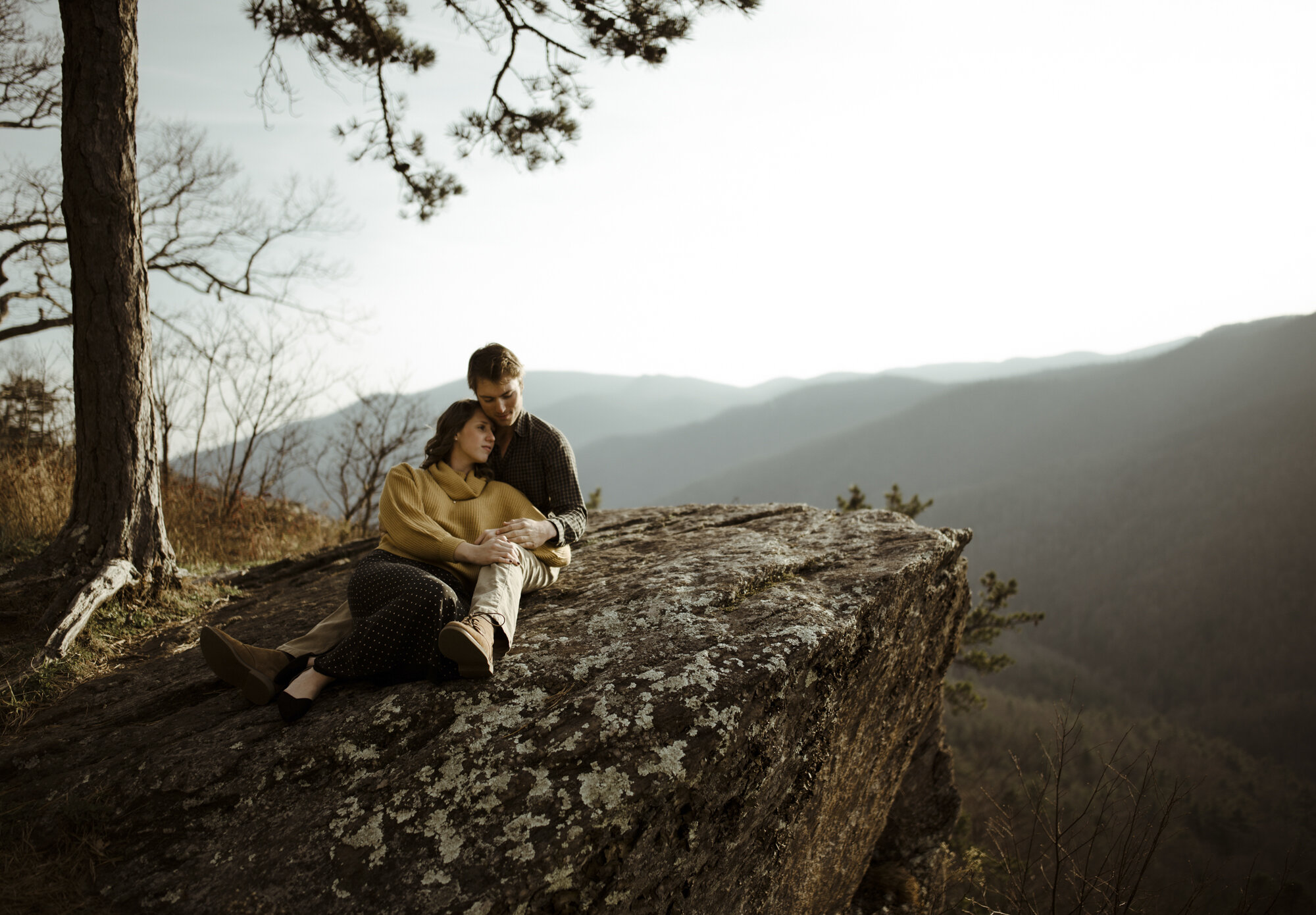 Blue Ridge Parkway Engagement Session - Sunset Engagement Session Inspiration in Blue Ridge Mountains - White Sails Creative_3.jpg