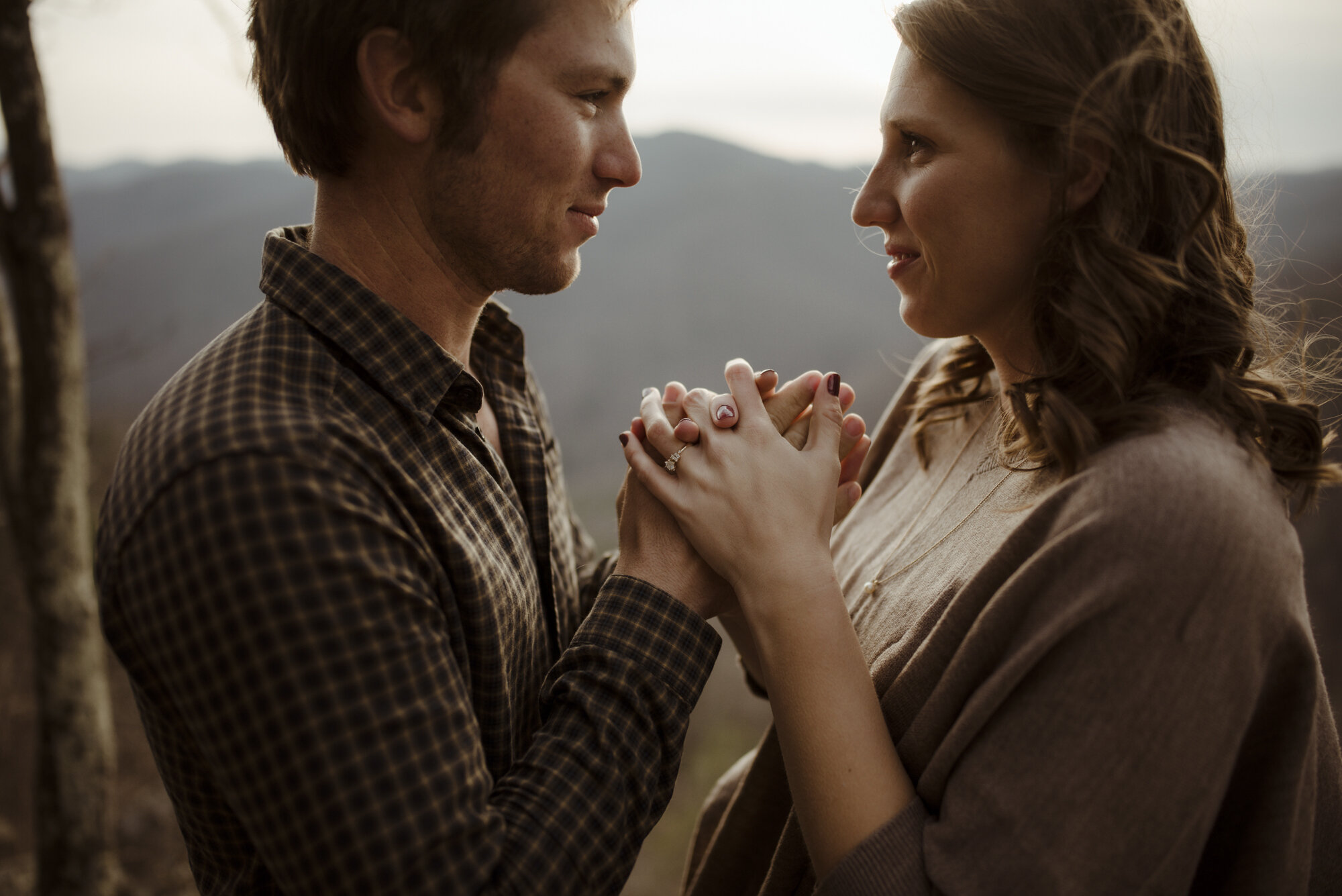 Blue Ridge Parkway Engagement Session - Sunset Engagement Session Inspiration in Blue Ridge Mountains - White Sails Creative_16.jpg