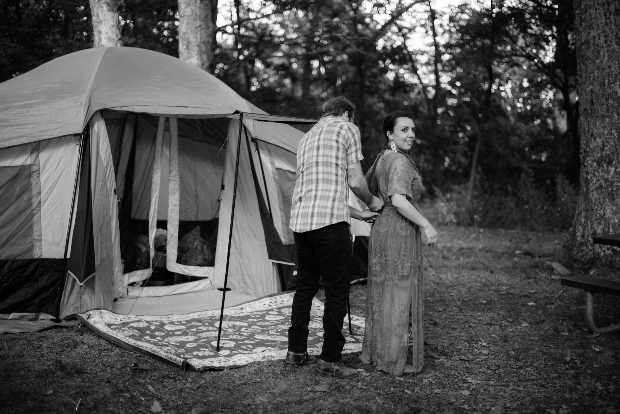 Shenandoah National Park Campsite Wedding - Skyline Drive Fall Elopement - White Sails Creative_14.jpg