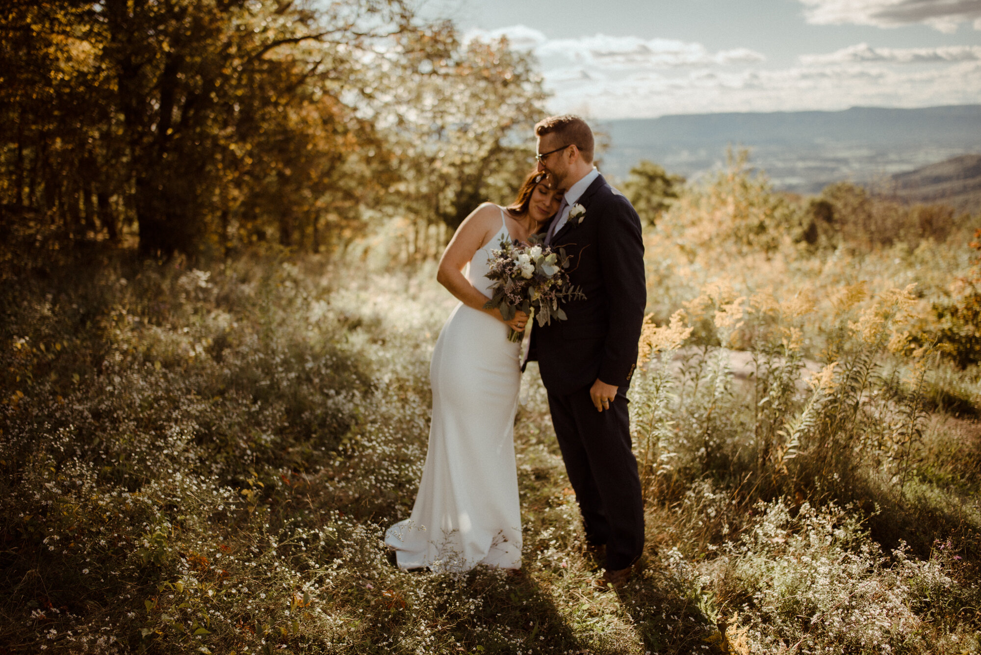 Shenandoah National Park Campsite Wedding - Skyline Drive Fall Elopement - White Sails Creative_33.jpg