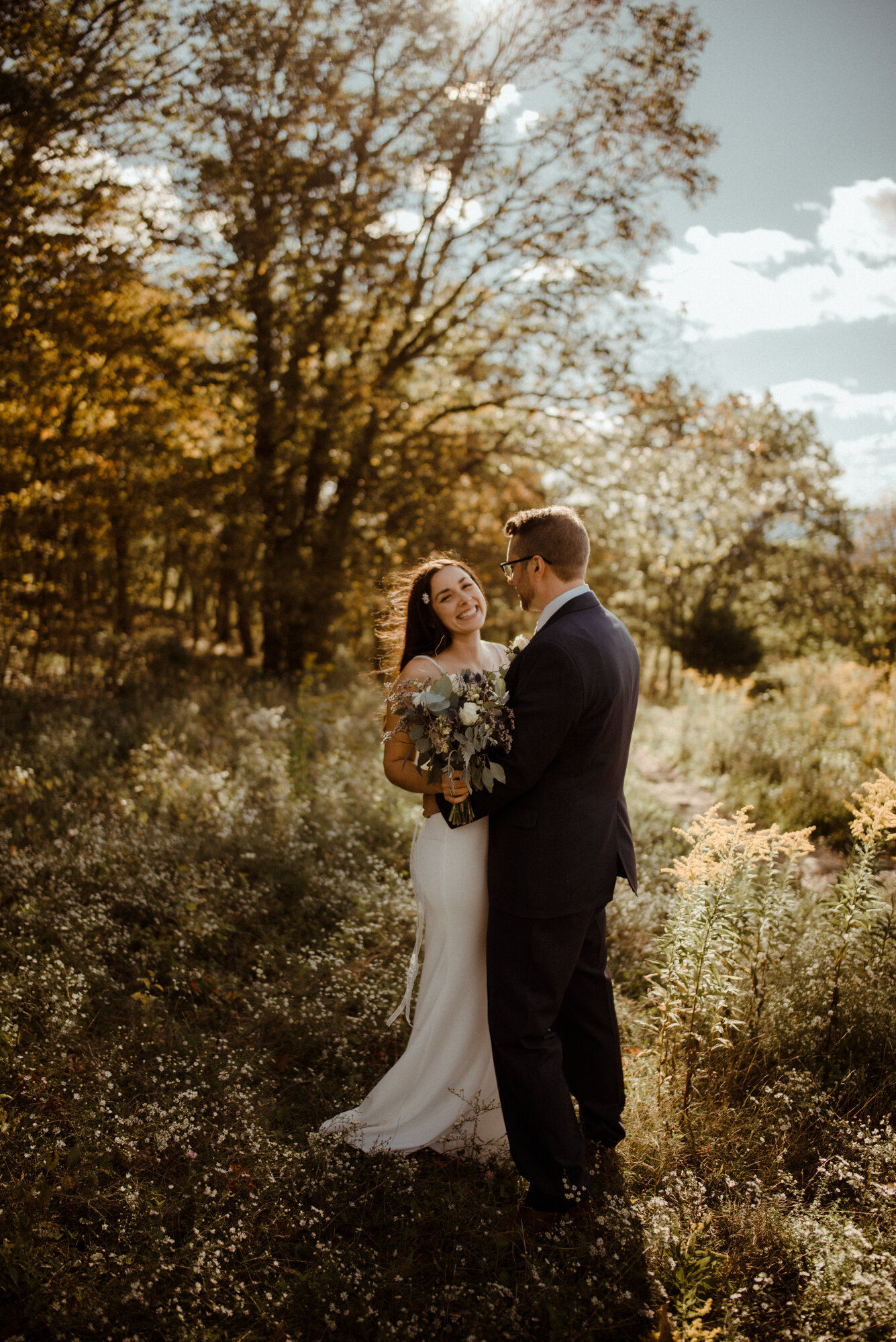 Shenandoah National Park Campsite Wedding - Skyline Drive Fall Elopement - White Sails Creative_38.jpg