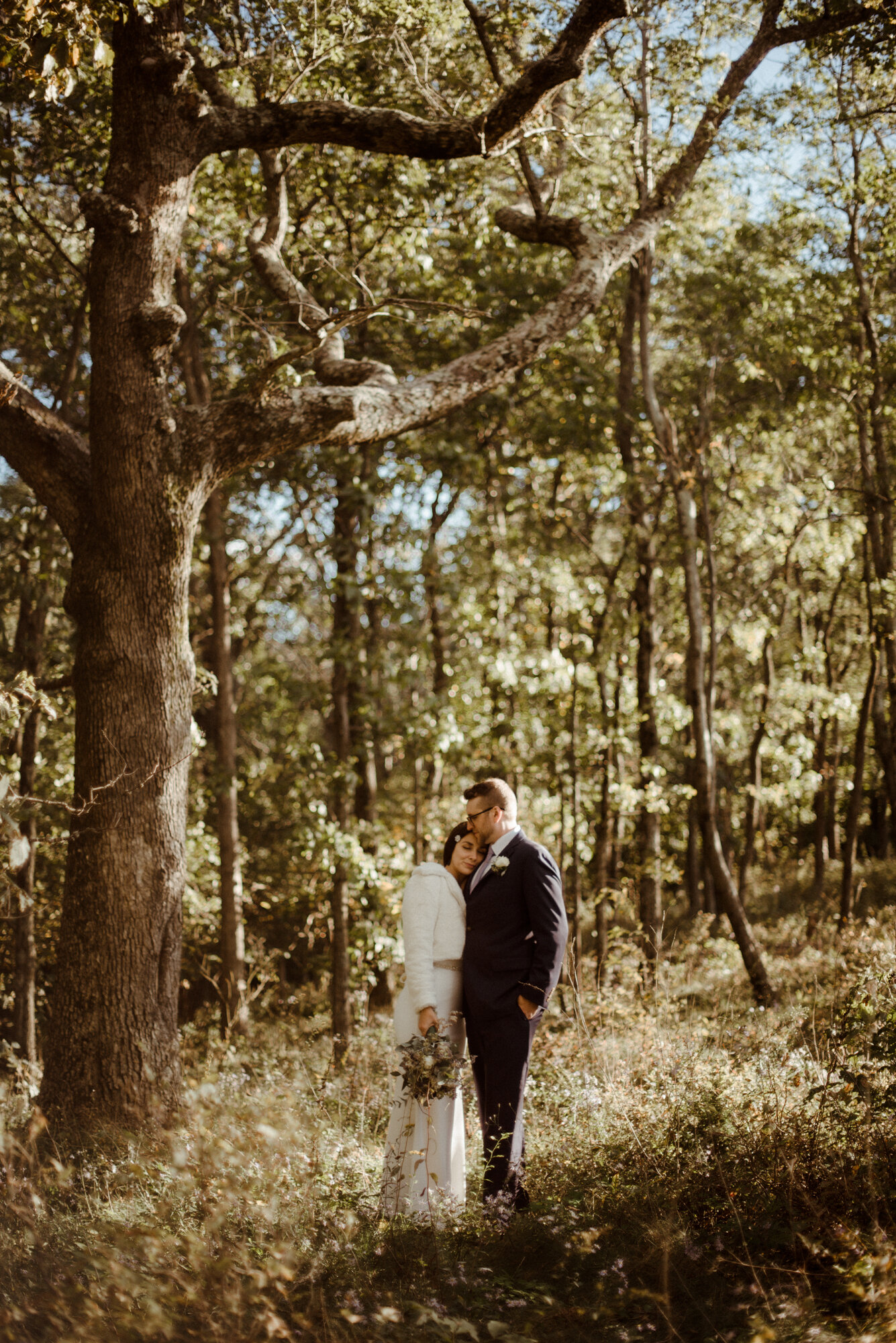 Shenandoah National Park Campsite Wedding - Skyline Drive Fall Elopement - White Sails Creative_55.jpg