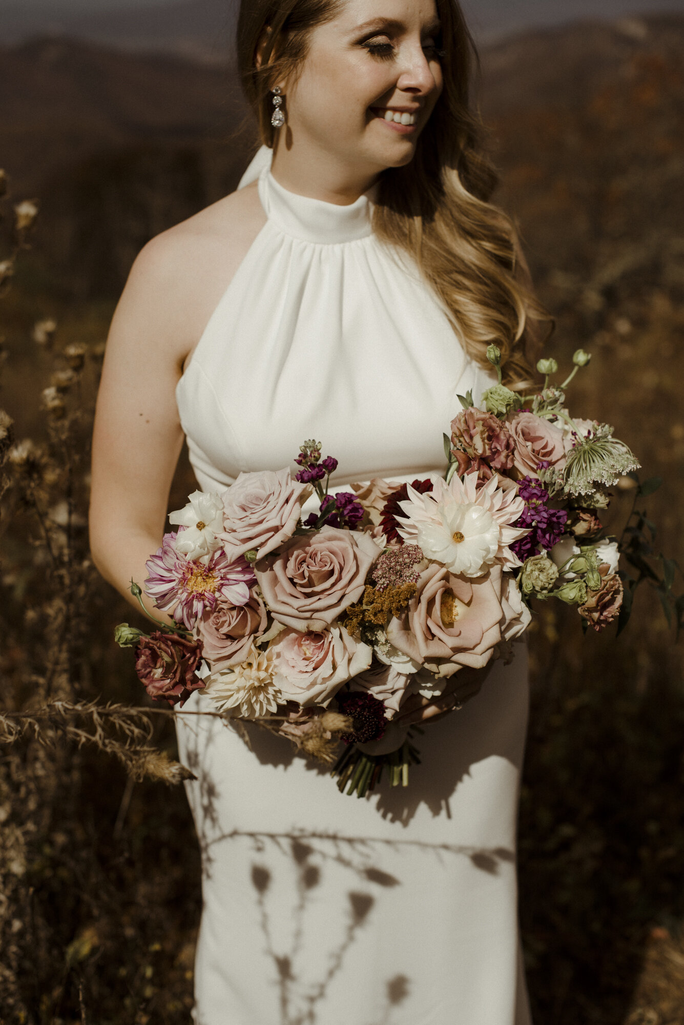 Autumn Elopement on Shenandoah National Park - Glamorous Elopement in the Blue Ridge Mountains - Picnic Elopement Inspiration_46.jpg