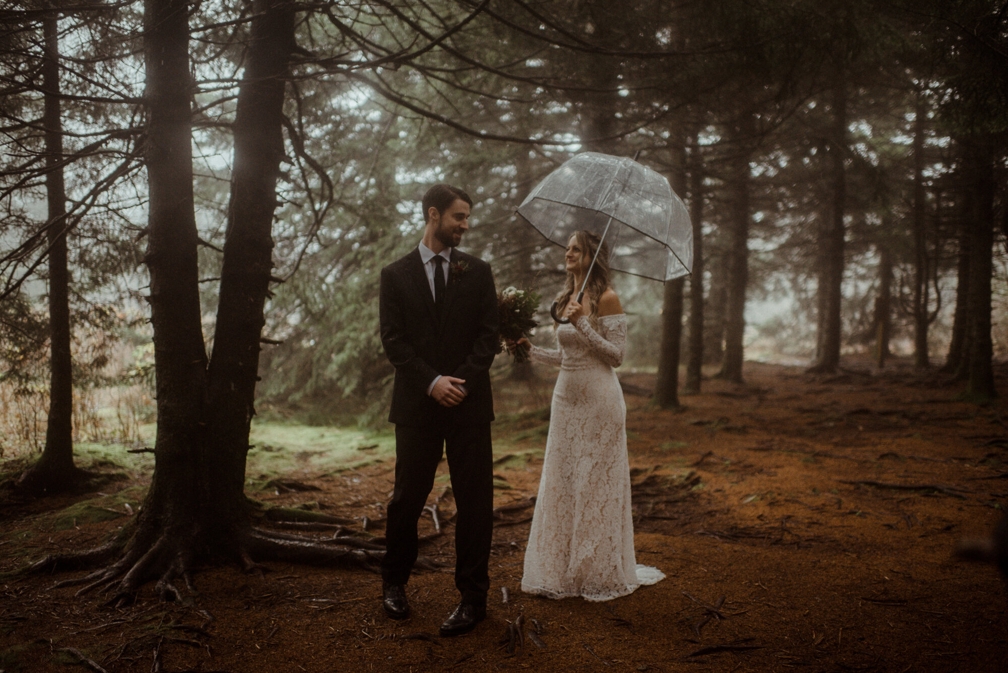 Blue Ridge Parkway Rainy Day Elopement - Shenandoah National Park Wedding - White Sails Creative_18.jpg