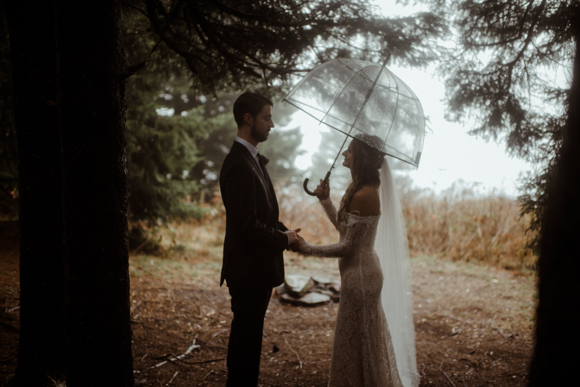 Blue Ridge Parkway Rainy Day Elopement - Shenandoah National Park Wedding - White Sails Creative_31.jpg