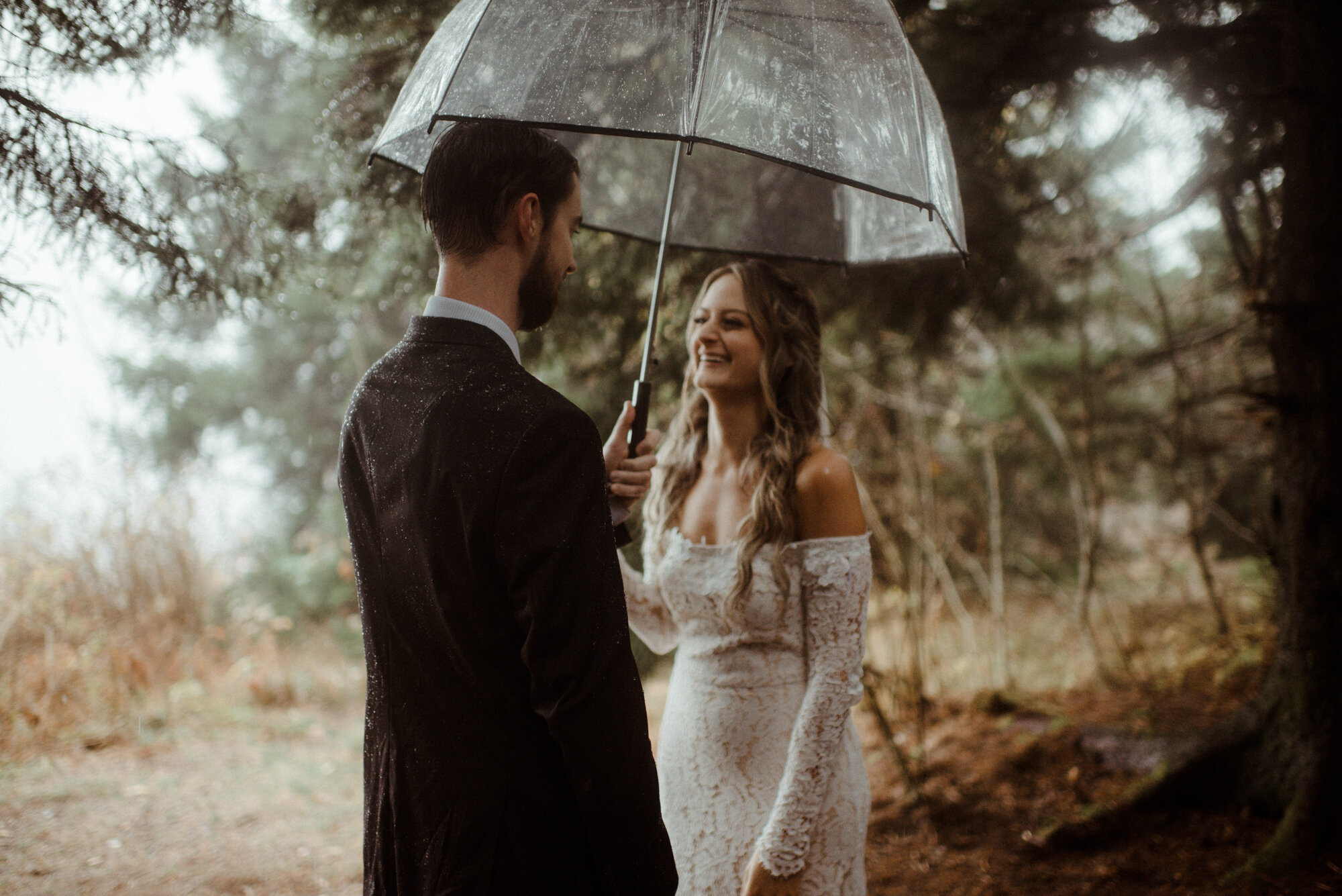 Blue Ridge Parkway Rainy Day Elopement - Shenandoah National Park Wedding - White Sails Creative_35.jpg