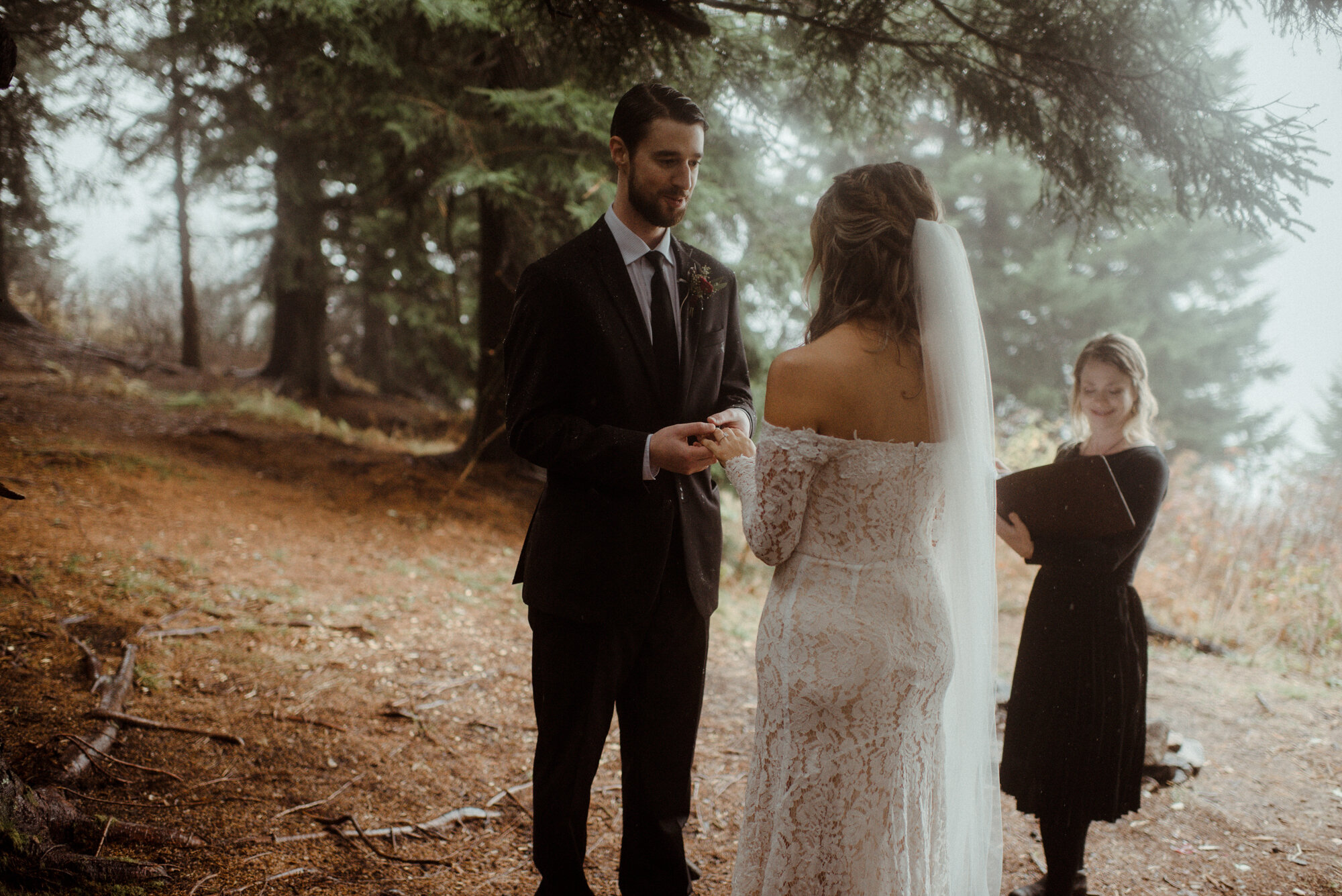 Blue Ridge Parkway Rainy Day Elopement - Shenandoah National Park Wedding - White Sails Creative_41.jpg