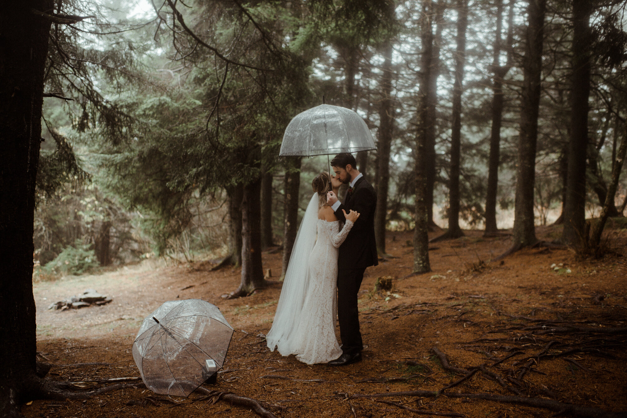 Blue Ridge Parkway Rainy Day Elopement - Shenandoah National Park Wedding - White Sails Creative_51.jpg
