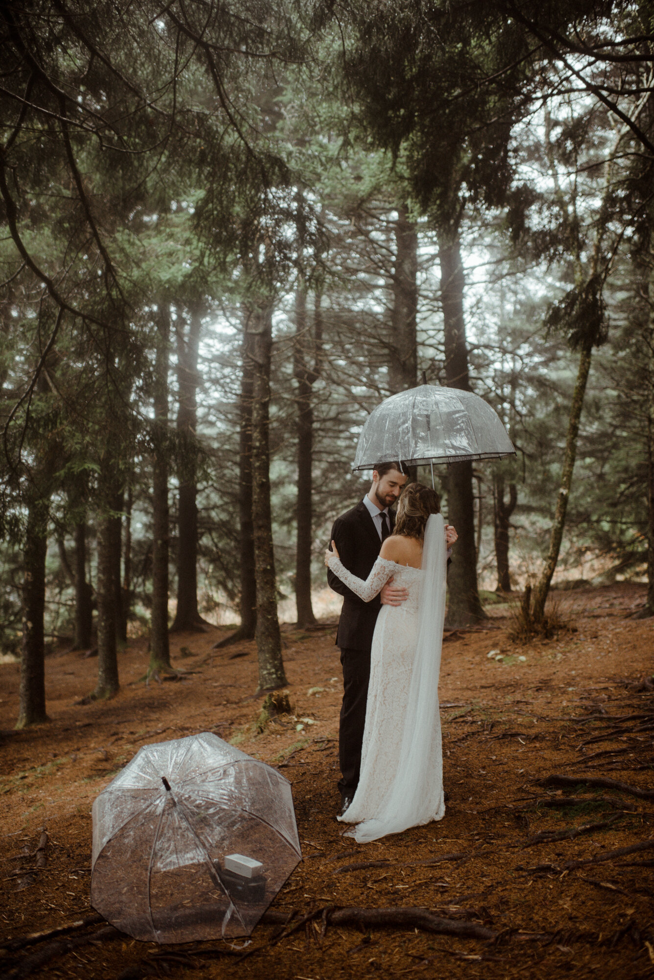 Blue Ridge Parkway Rainy Day Elopement - Shenandoah National Park Wedding - White Sails Creative_52.jpg