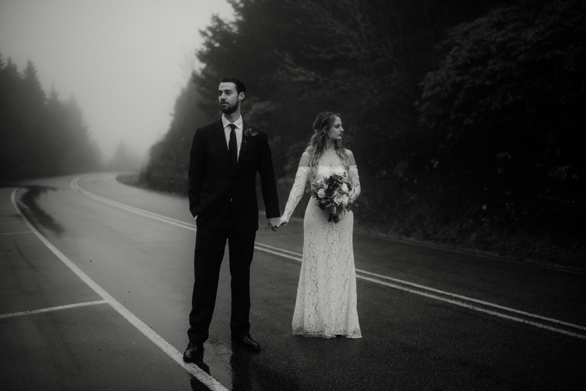 Blue Ridge Parkway Rainy Day Elopement - Shenandoah National Park Wedding - White Sails Creative_66.jpg