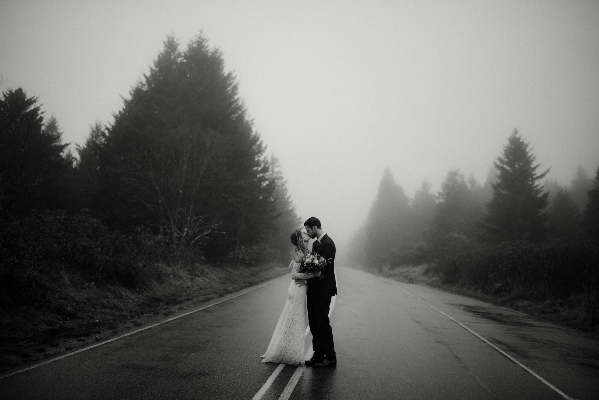 Blue Ridge Parkway Rainy Day Elopement - Shenandoah National Park Wedding - White Sails Creative_69.jpg