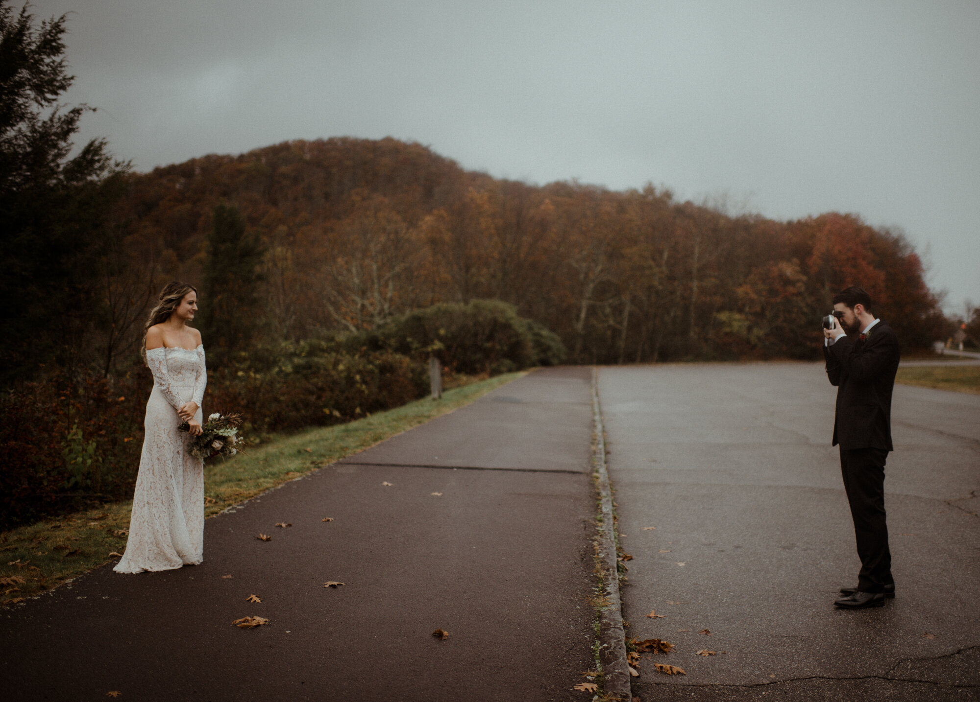 Blue Ridge Parkway Rainy Day Elopement - Shenandoah National Park Wedding - White Sails Creative_74.jpg