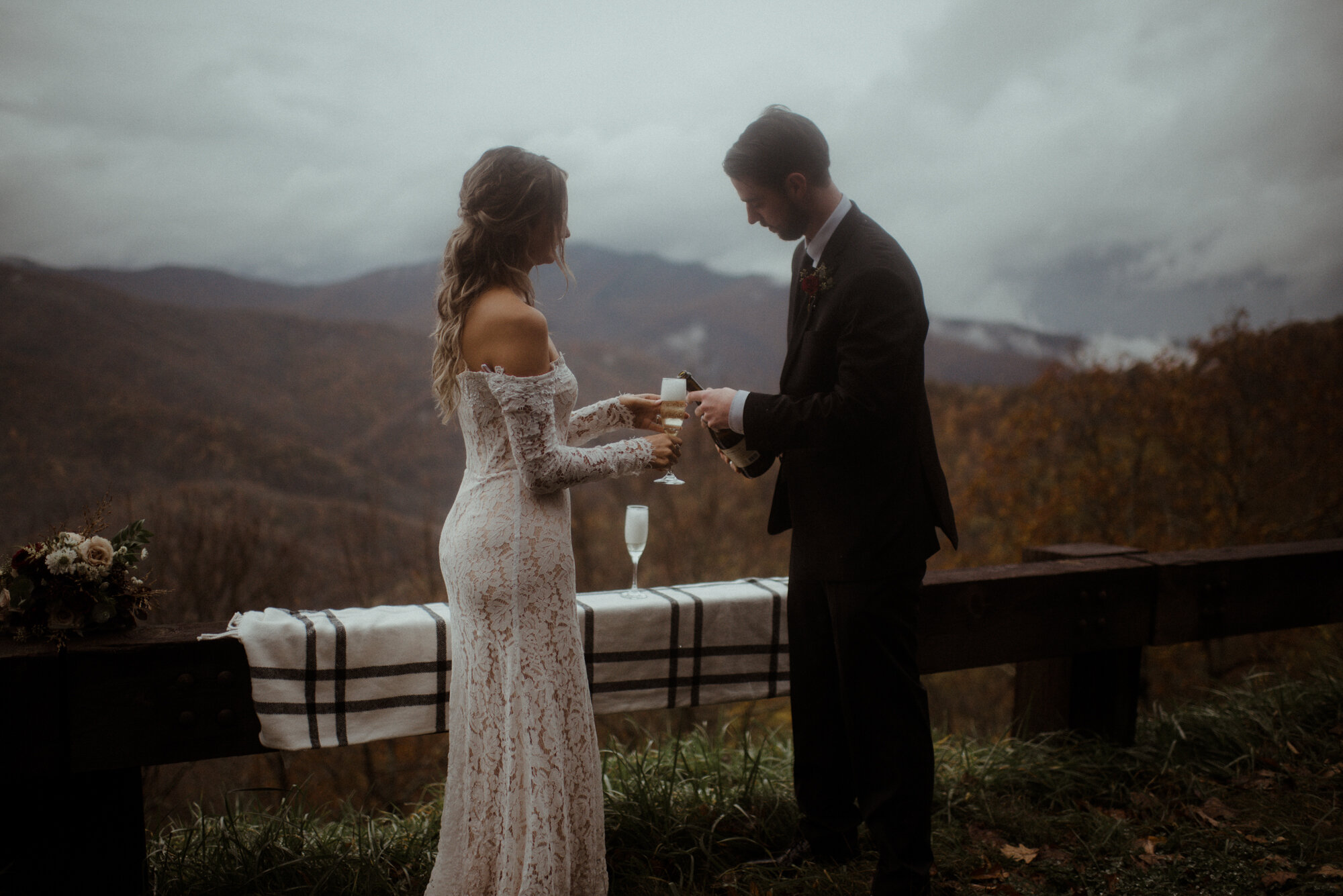 Blue Ridge Parkway Rainy Day Elopement - Shenandoah National Park Wedding - White Sails Creative_78.jpg