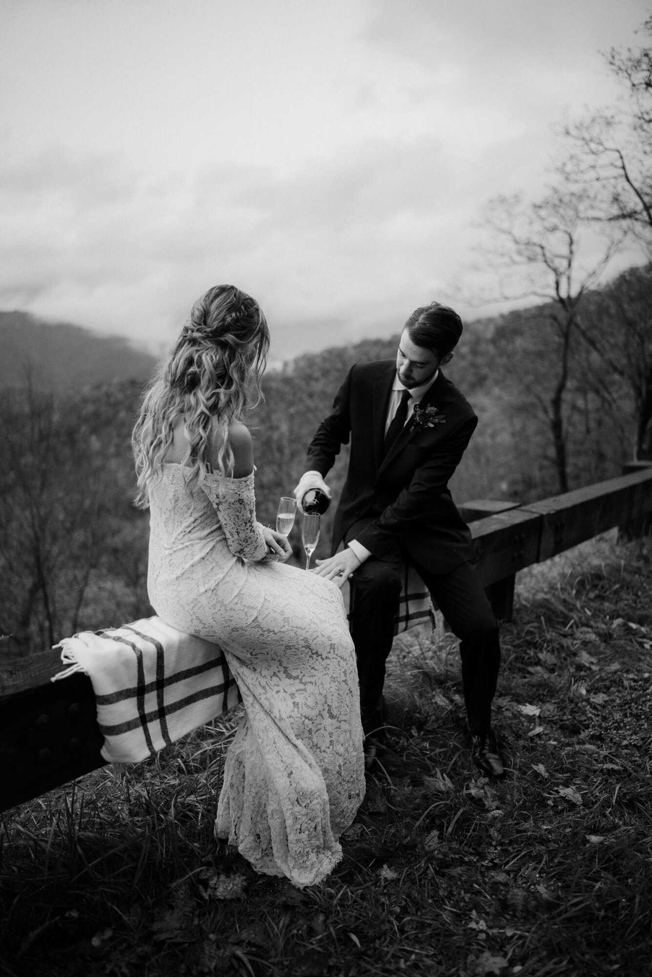 Blue Ridge Parkway Rainy Day Elopement - Shenandoah National Park Wedding - White Sails Creative_80.jpg