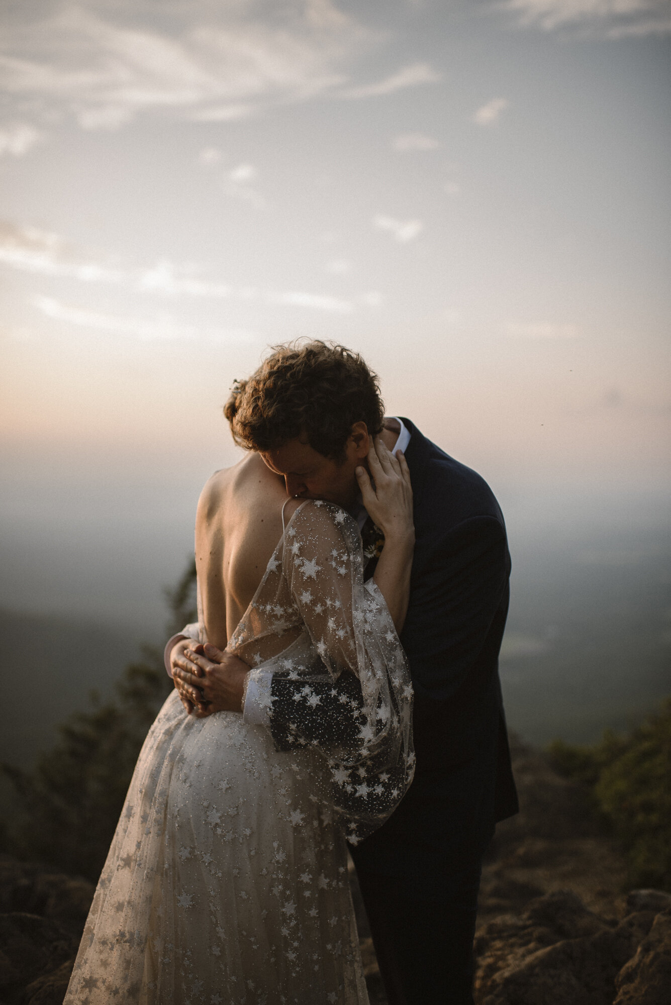 Swannanoa Elopement - Blue Ridge Parkway Wedding - Sunset Elopment on the Blue Ridge Parkway_80.jpg