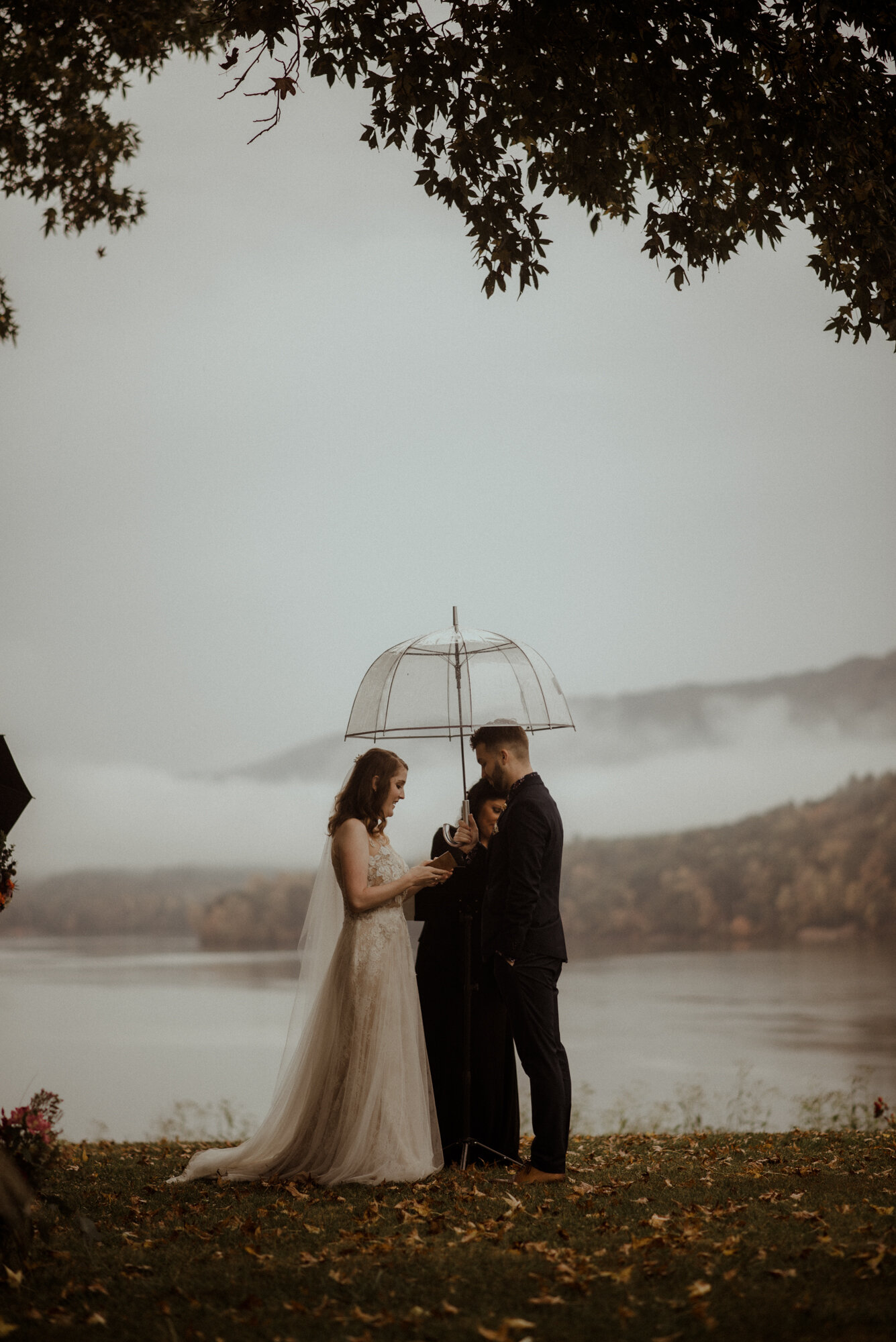 Sarah and Peyton - Rainy Autumn Wedding - Small Virginia Wedding - White Sails Creative Photography_20.jpg