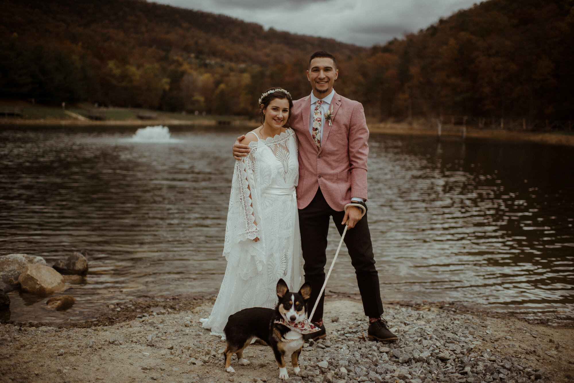 Antonia and Joey - Rainy Autumn Wedding - Small Virginia Wedding - White Sails Creative Photography_20.jpg