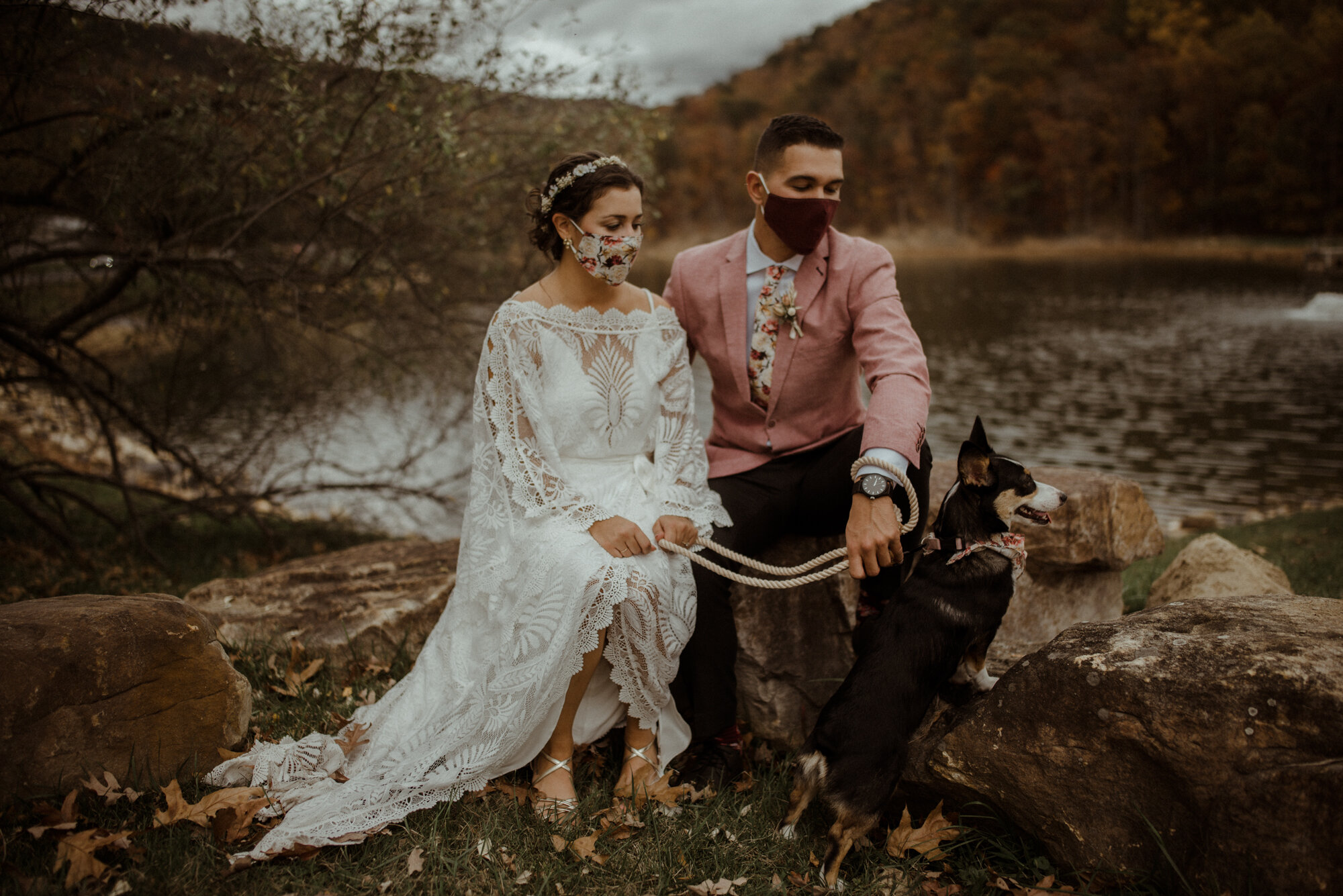 Antonia and Joey - Rainy Autumn Wedding - Small Virginia Wedding - White Sails Creative Photography_28.jpg