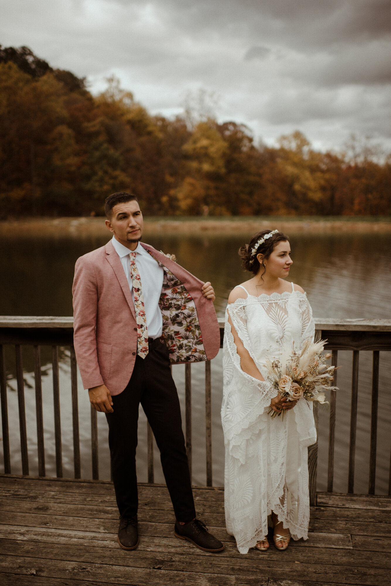 Antonia and Joey - Rainy Autumn Wedding - Small Virginia Wedding - White Sails Creative Photography_31.jpg