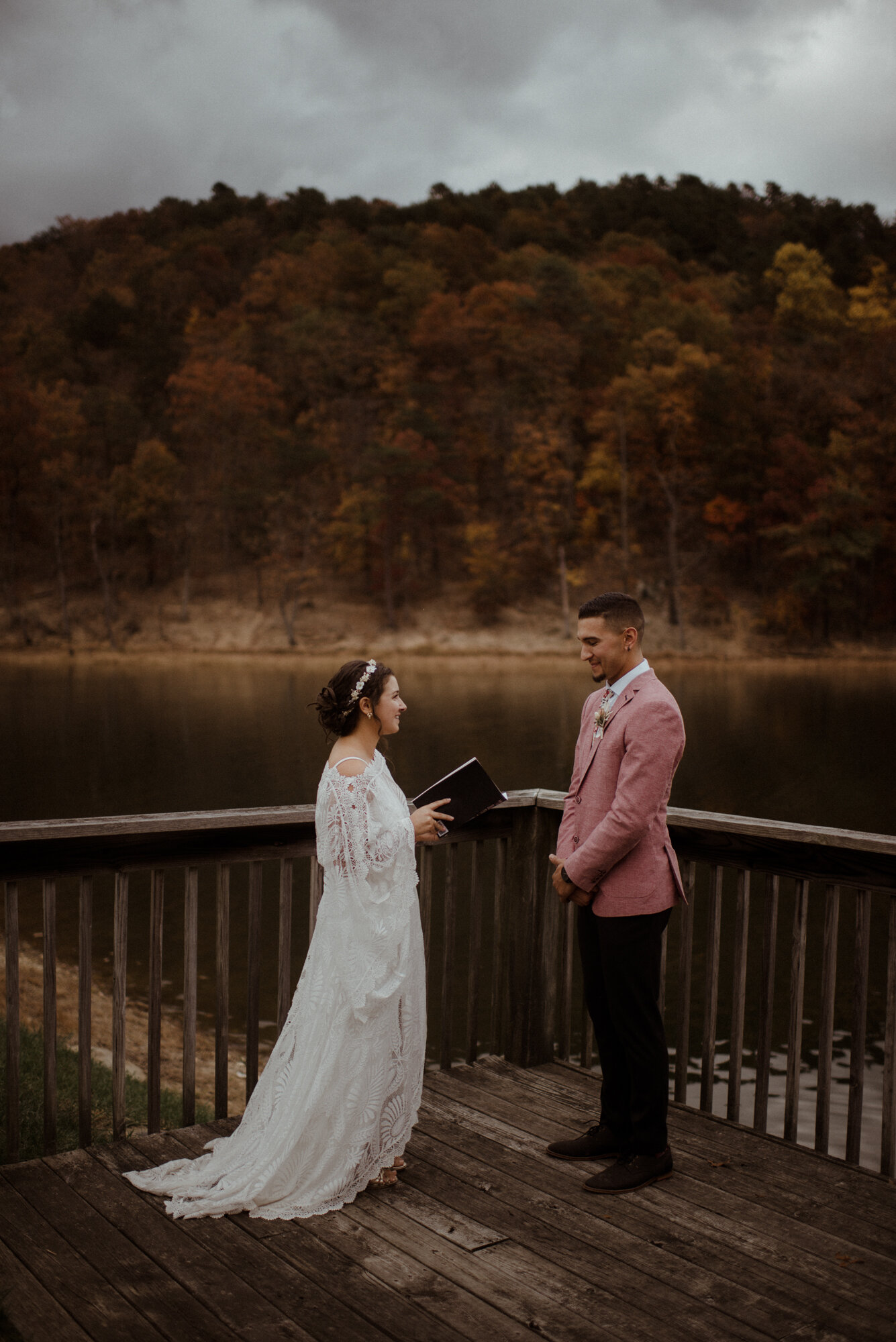 Antonia and Joey - Rainy Autumn Wedding - Small Virginia Wedding - White Sails Creative Photography_35.jpg