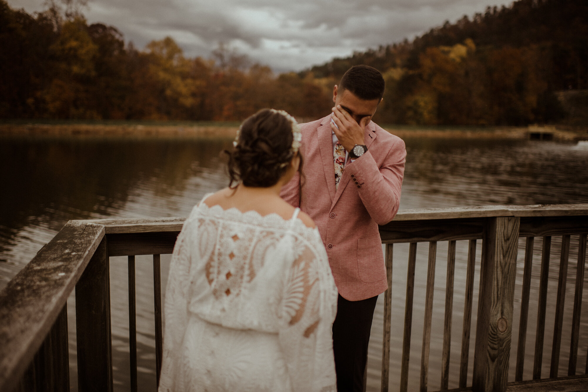 Antonia and Joey - Rainy Autumn Wedding - Small Virginia Wedding - White Sails Creative Photography_36.jpg