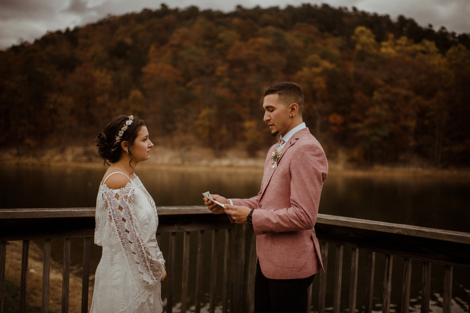 Antonia and Joey - Rainy Autumn Wedding - Small Virginia Wedding - White Sails Creative Photography_37.jpg