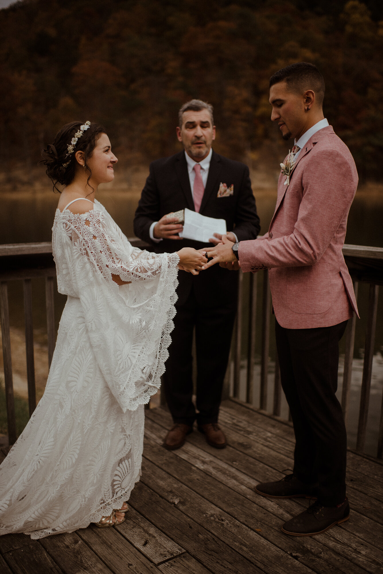 Antonia and Joey - Rainy Autumn Wedding - Small Virginia Wedding - White Sails Creative Photography_38.jpg