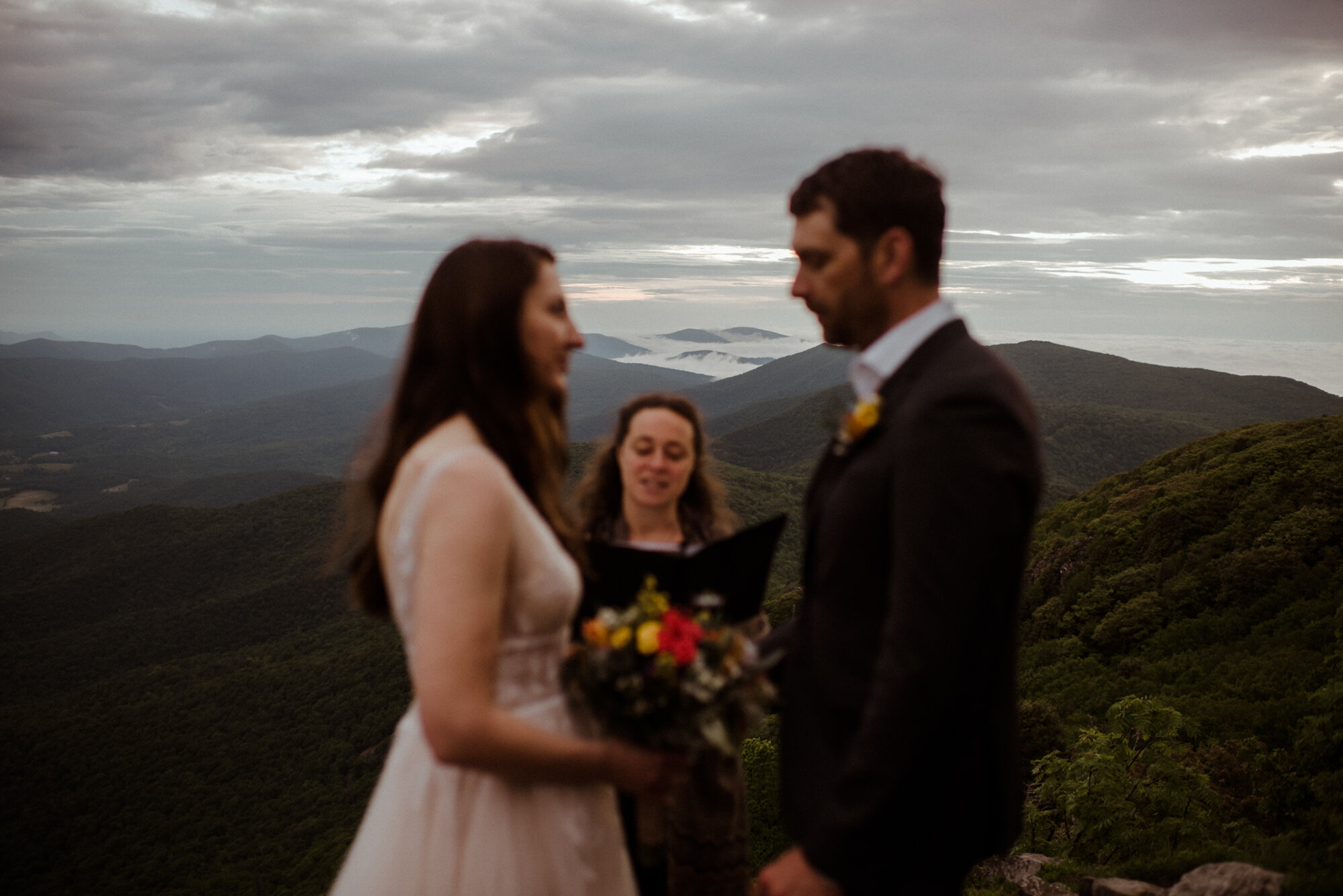 Shenandoah National Park Elopement - Skyline Drive Sunrise Photoshoot - Summer Mountain Elopement Inspiration - White Sails Creative Photography_12.jpg