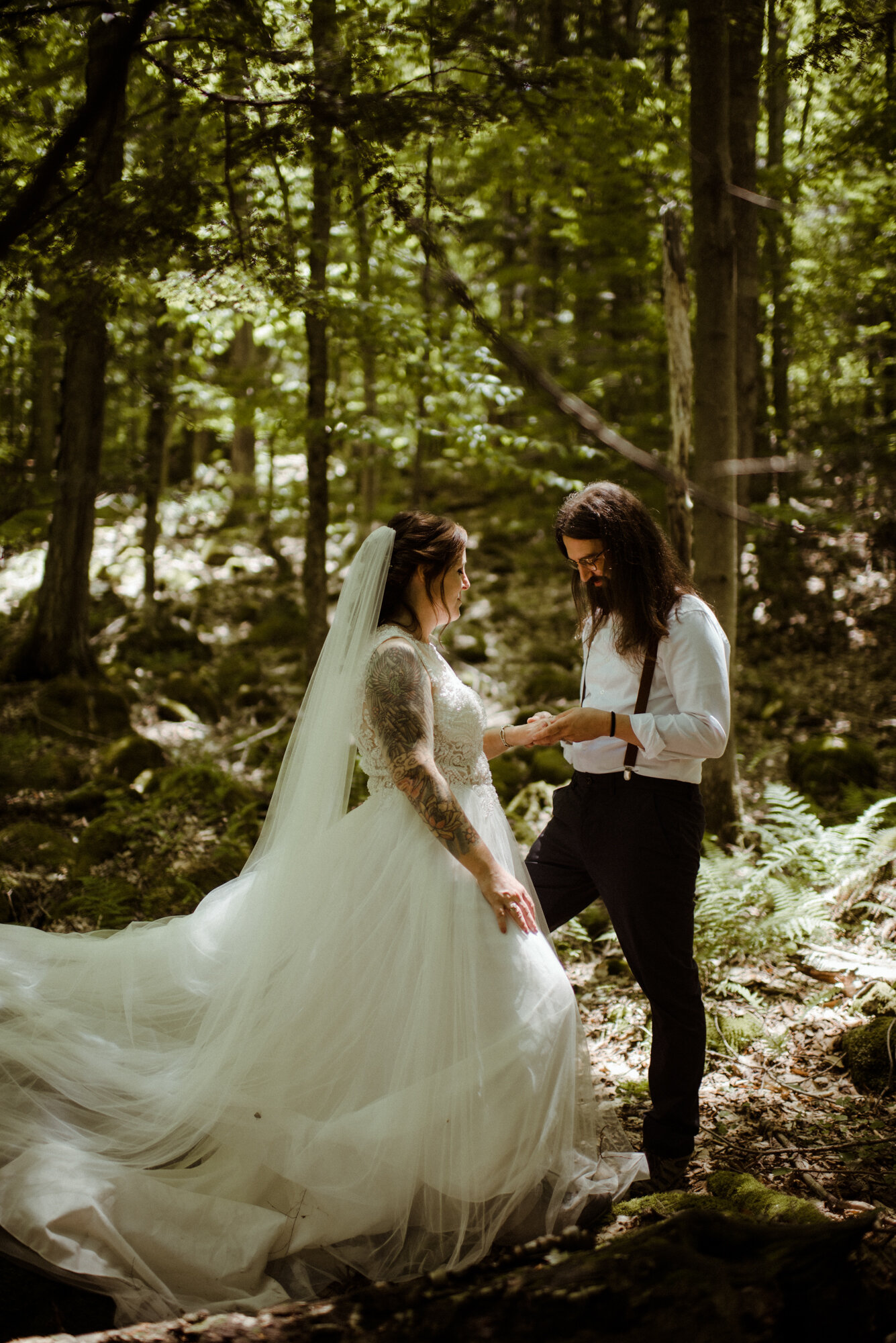 Mandy and Scott - Worlds End State Park Wedding - Backyard Pennsylvania Wedding - White Sails Creative Photography_57.jpg