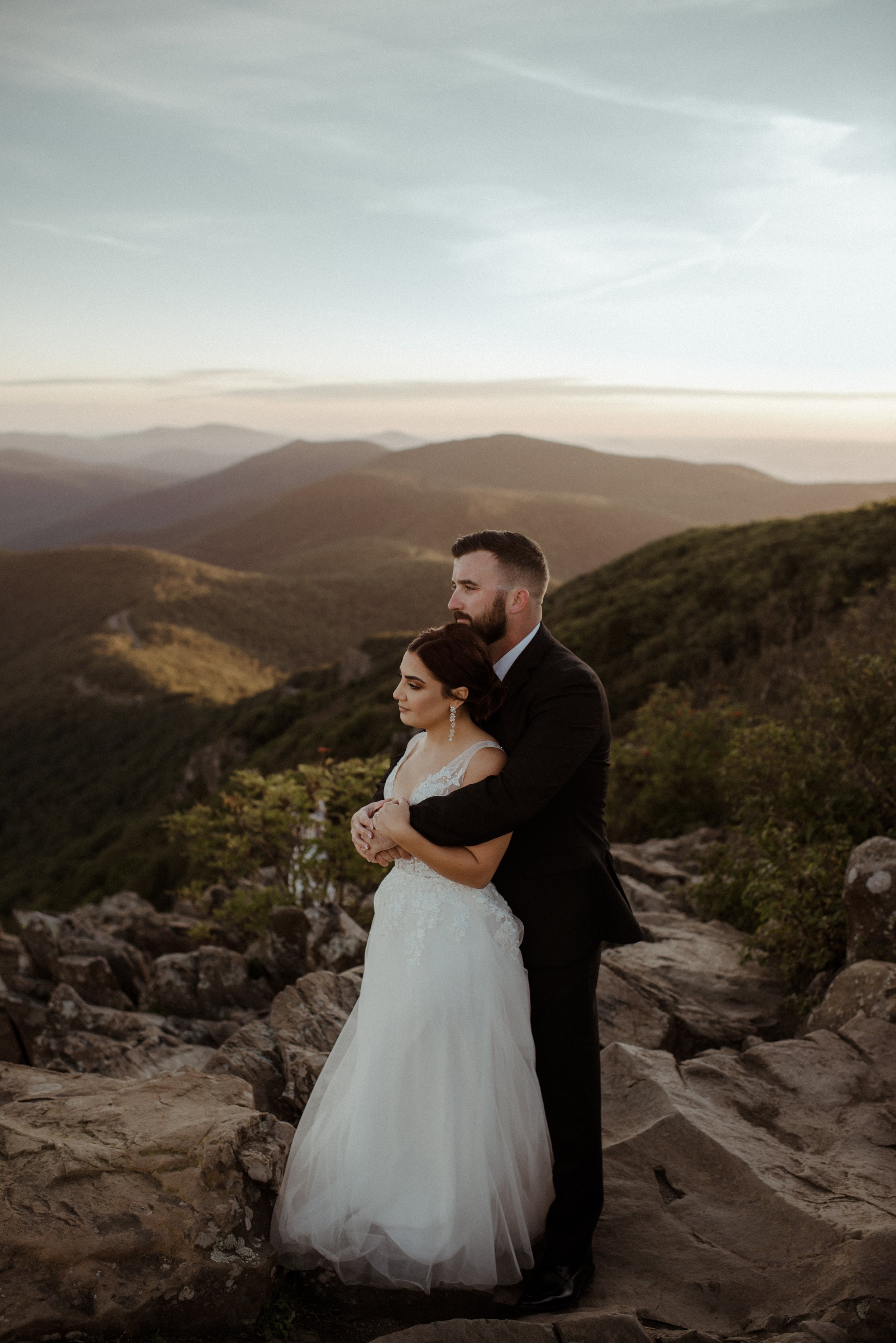 Summer Sunrise Elopement on Stony Man Summit | Virginia Elopement Photographer28.jpg