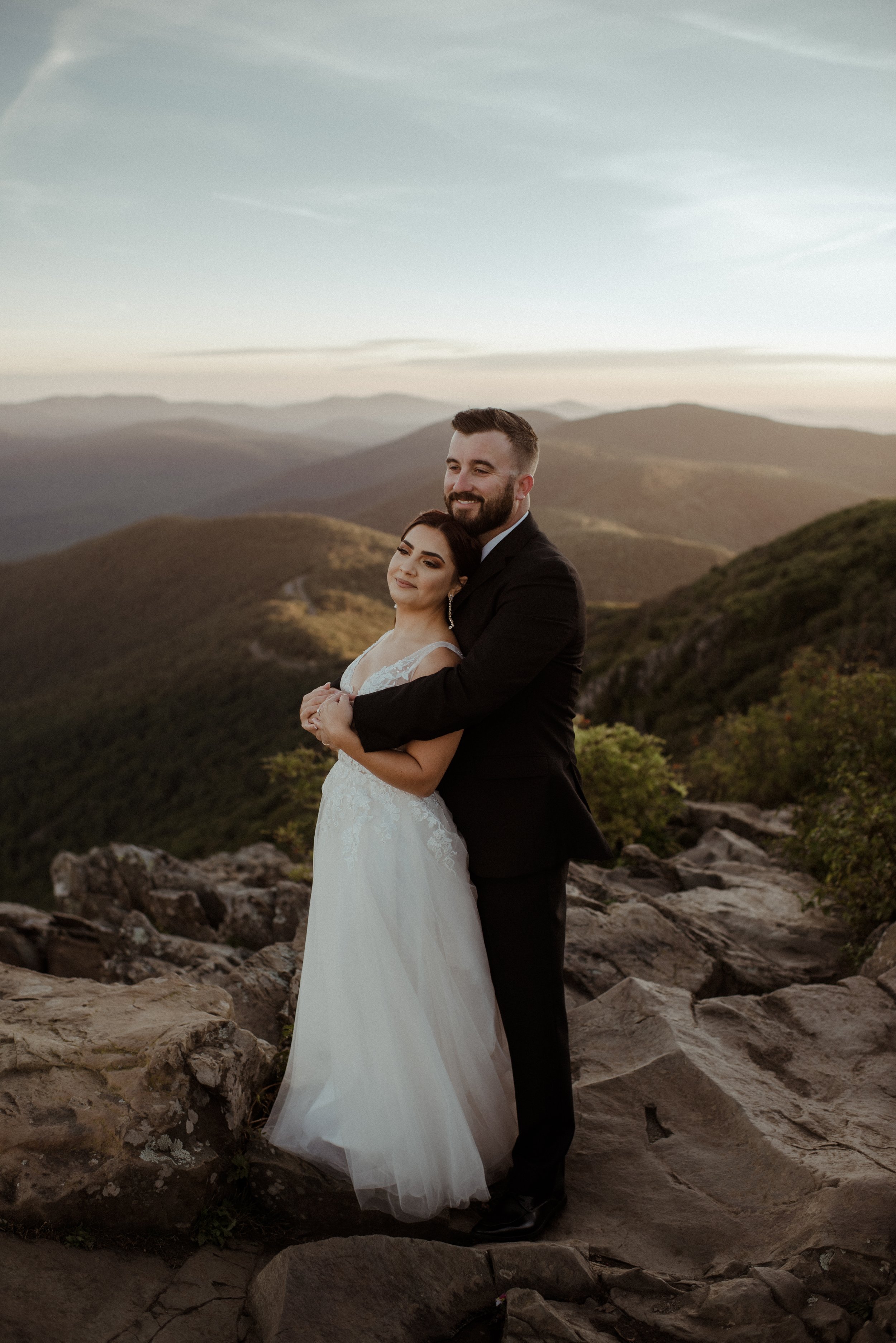 Summer Sunrise Elopement on Stony Man Summit | Virginia Elopement Photographer29.jpg