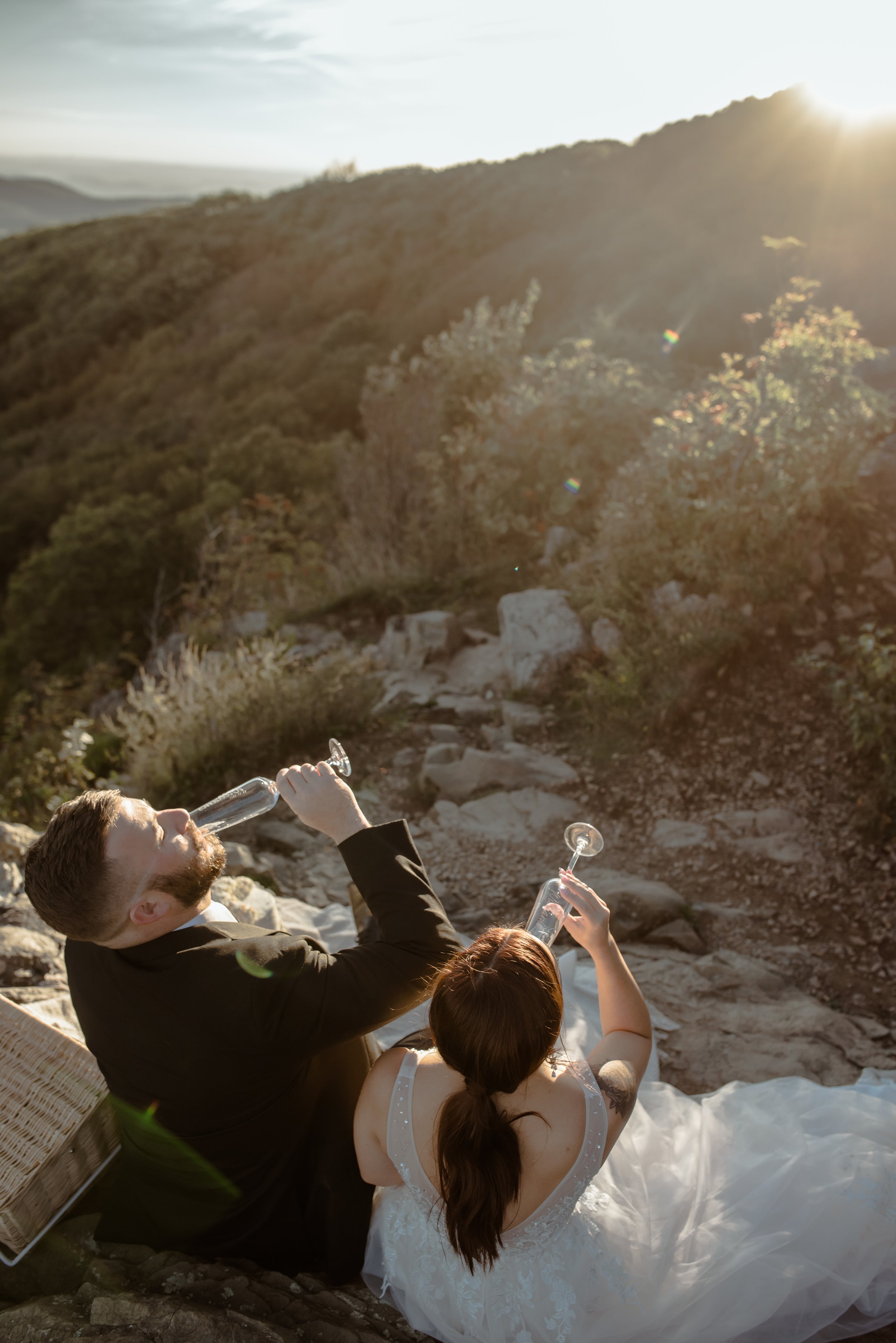 Summer Sunrise Elopement on Stony Man Summit | Virginia Elopement Photographer52.jpg