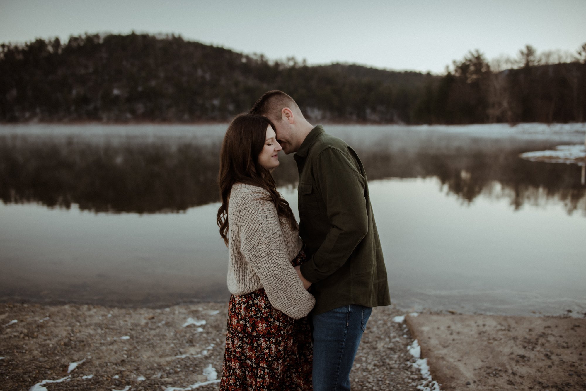 Shenandoah National Park Maternity Session - Virginia Lake Maternity - Winter Maternity Inspiration - White Sails Creative Photography_1.jpg