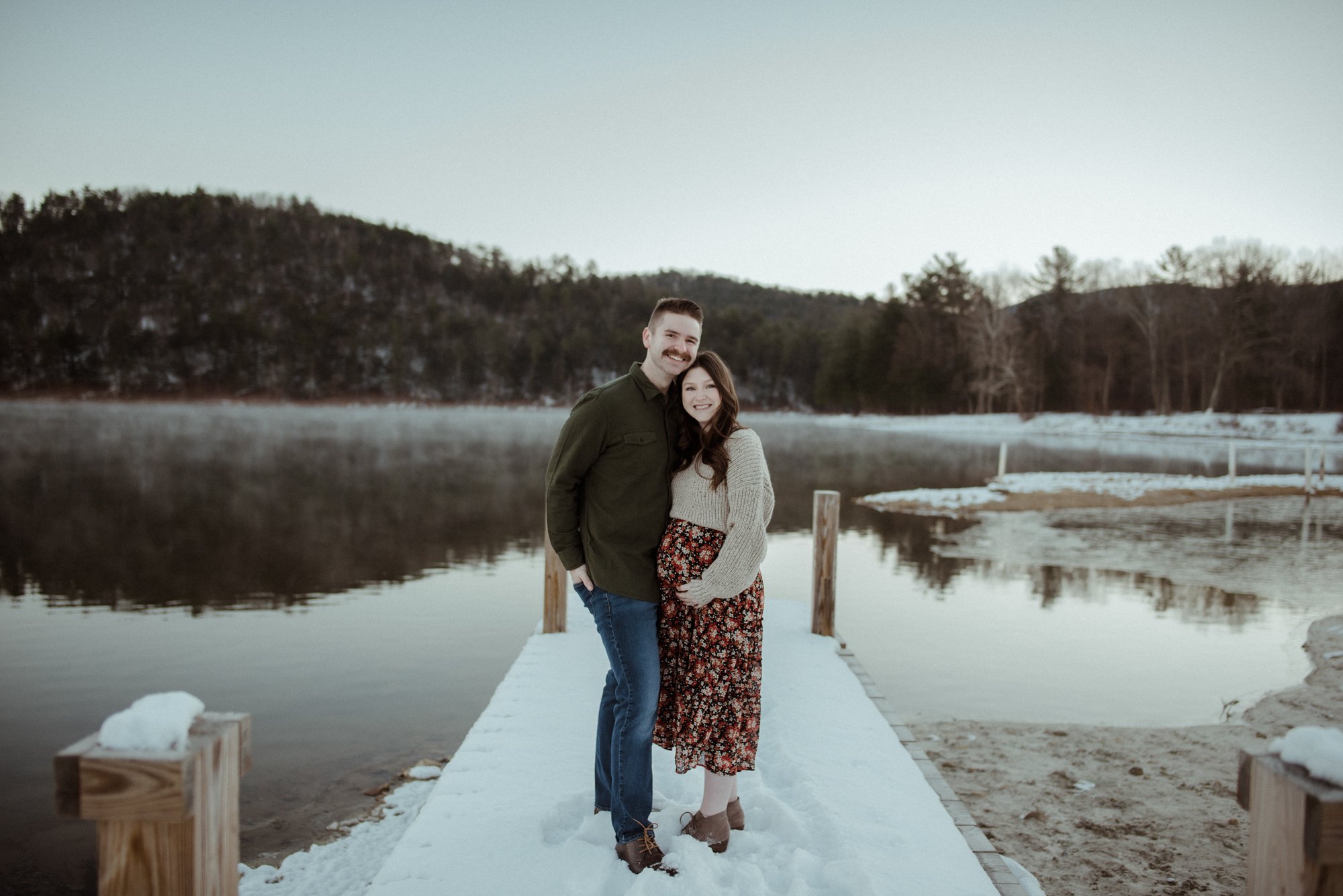 Shenandoah National Park Maternity Session - Virginia Lake Maternity - Winter Maternity Inspiration - White Sails Creative Photography_11.jpg