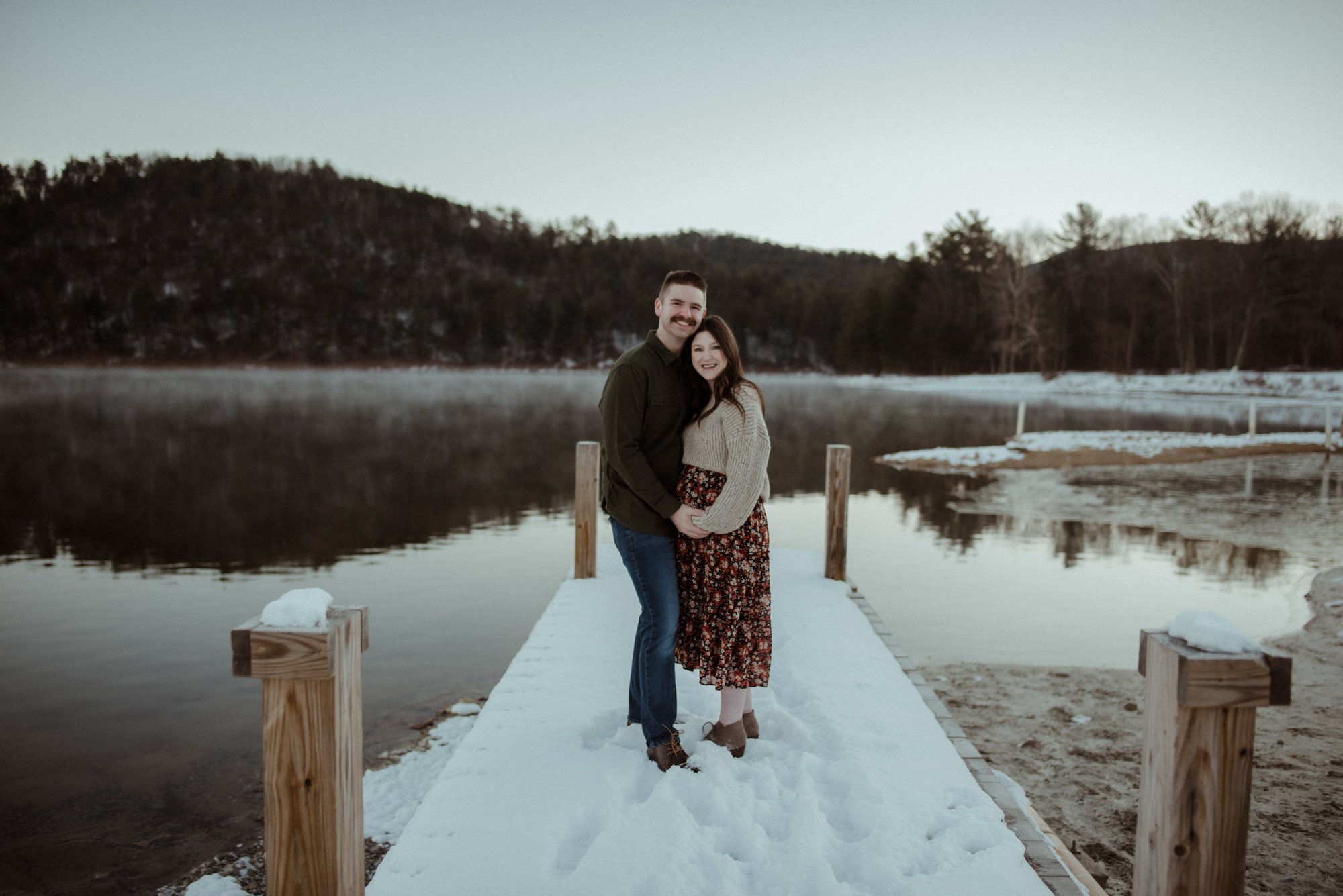 Shenandoah National Park Maternity Session - Virginia Lake Maternity - Winter Maternity Inspiration - White Sails Creative Photography_12.jpg